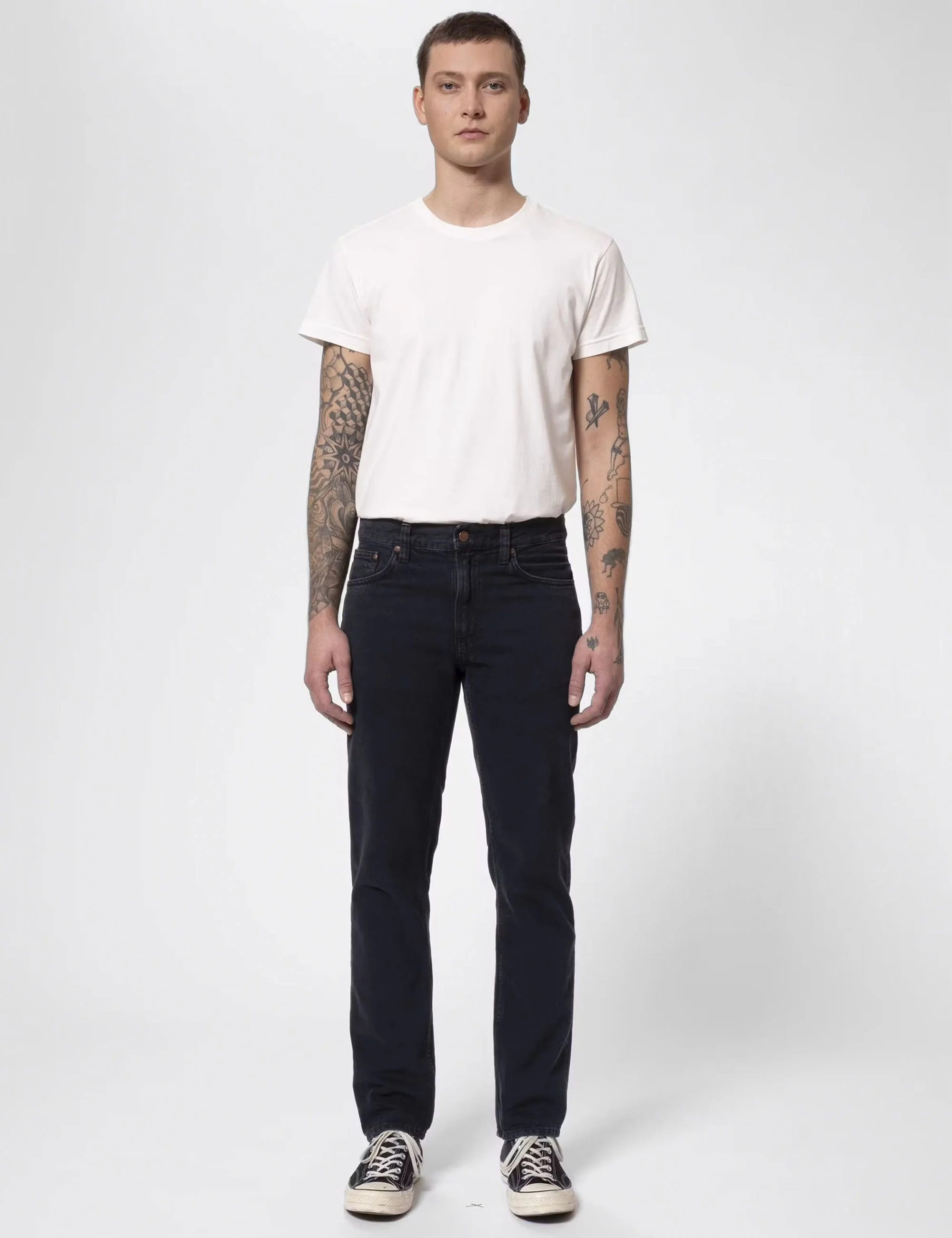 Gritty Jackson Jeans - Black Forest Wash - Image 5