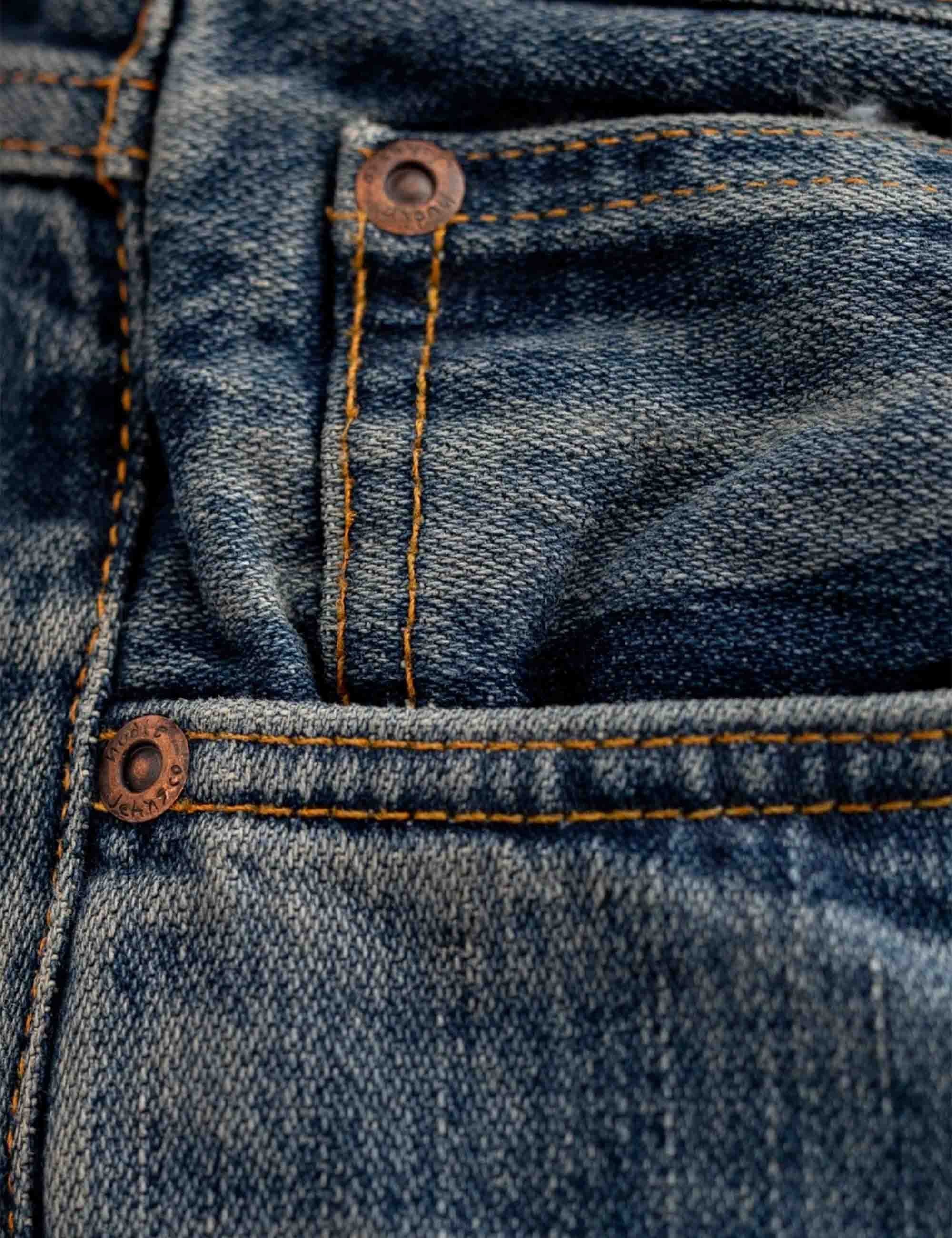 Gritty Jackson Jeans -  Blue, Sand Tracks Wash - Image 7