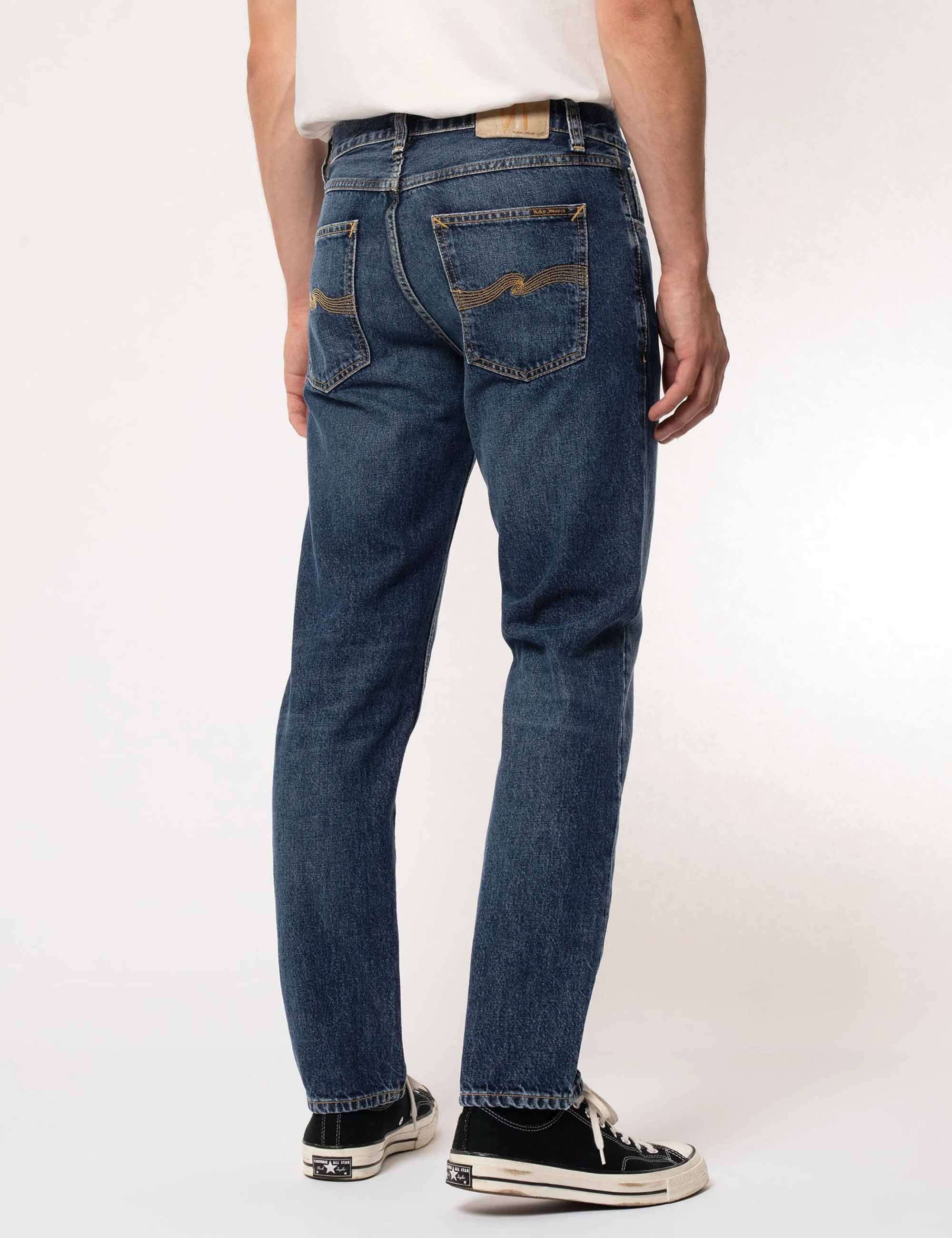 Gritty Jackson Jeans - Blue Slate Wash - Image 7