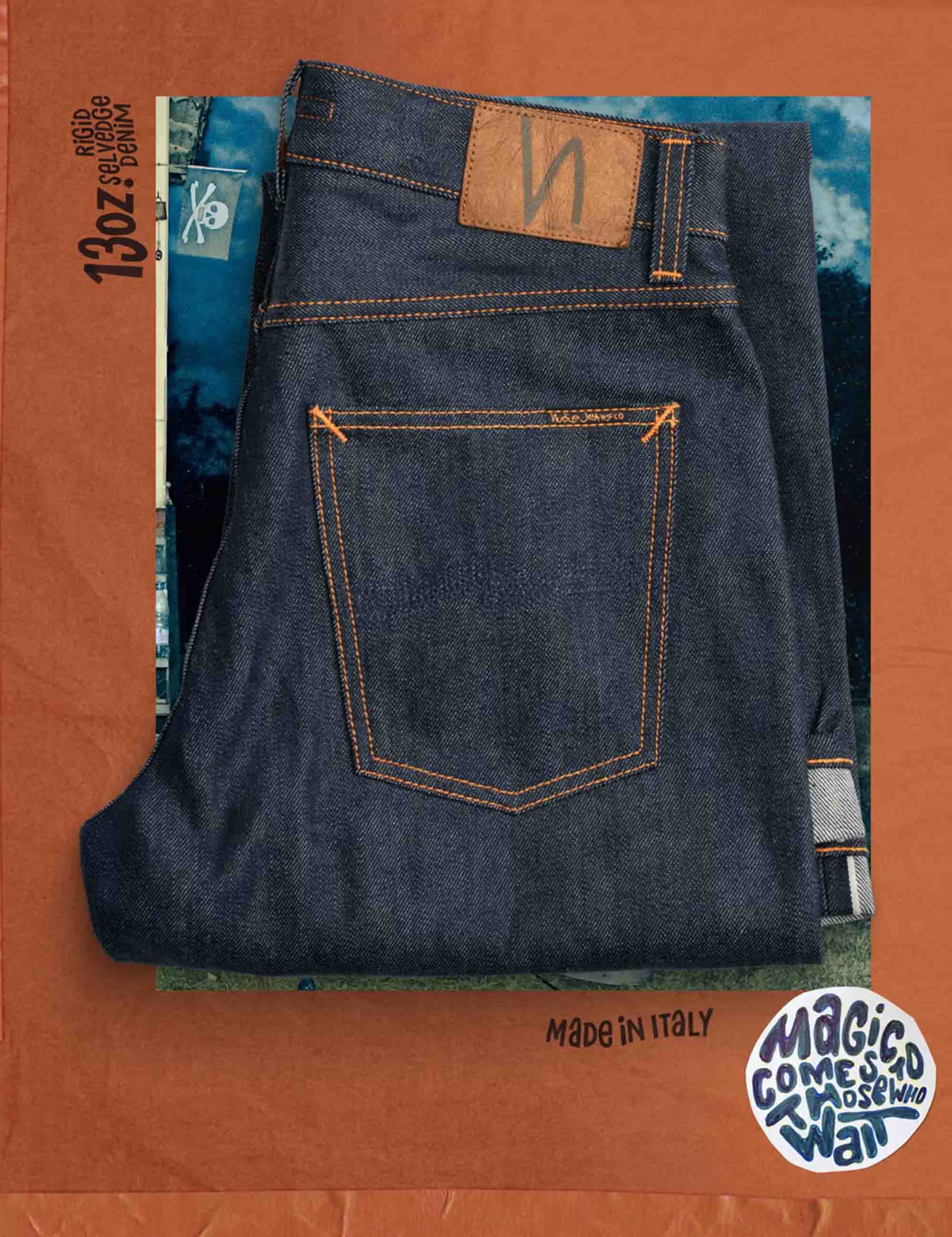 Gritty Jackson Jeans - Dry Dusk Selvage - Image 7