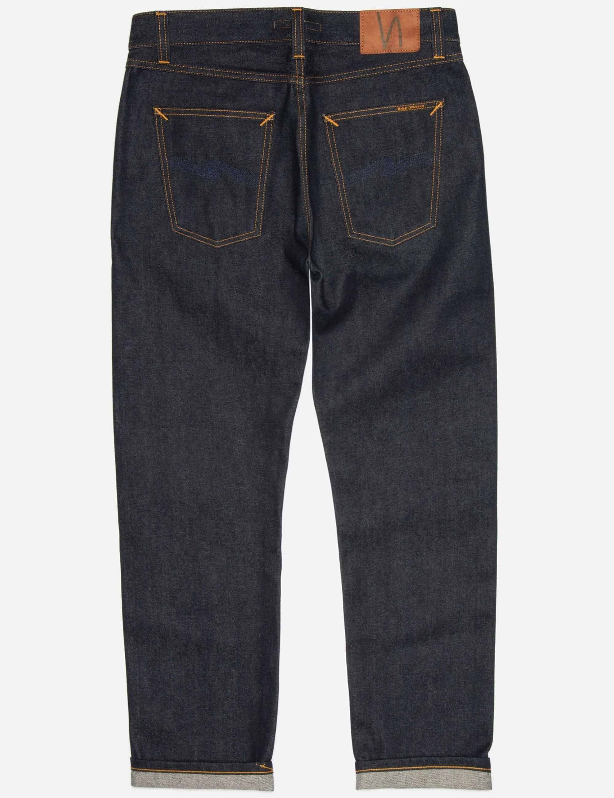 Gritty Jackson Selvedge Jeans - Dry Maze Selvedge - Image 3