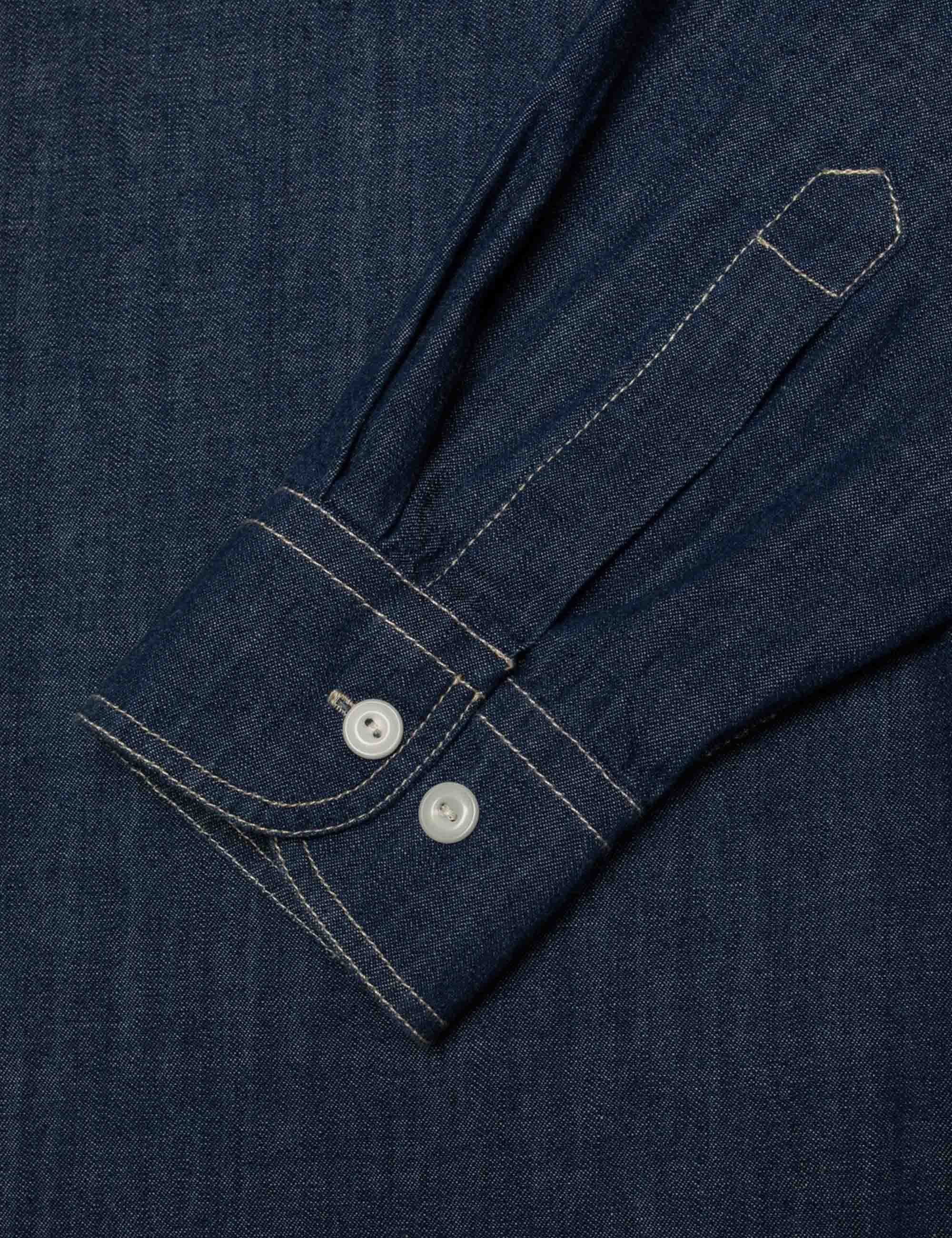 Julian Denim Shirt - Blue - Image 3