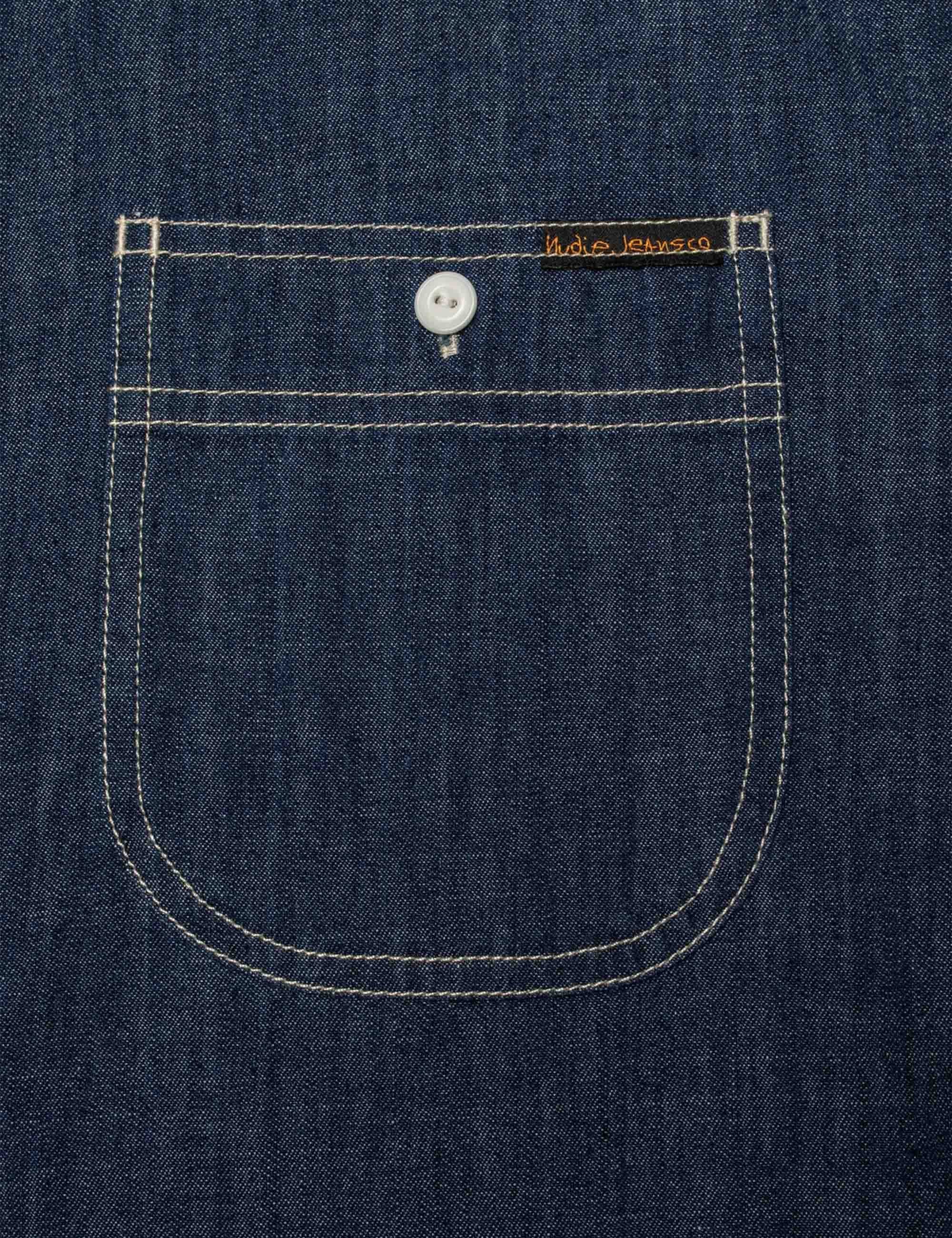 Julian Denim Shirt - Blue - Image 4