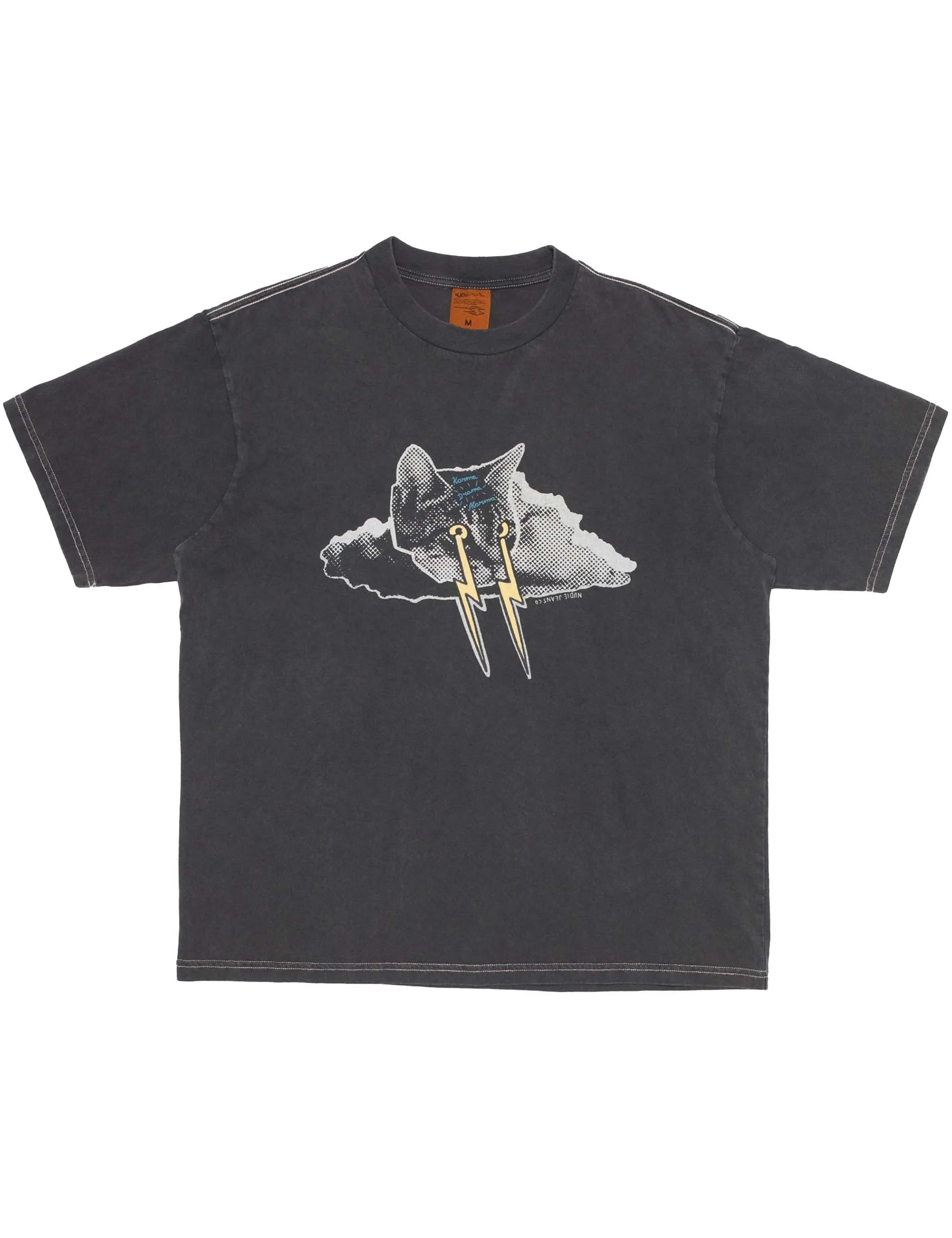 Koffe Karma Kat T-Shirt - Anthacite