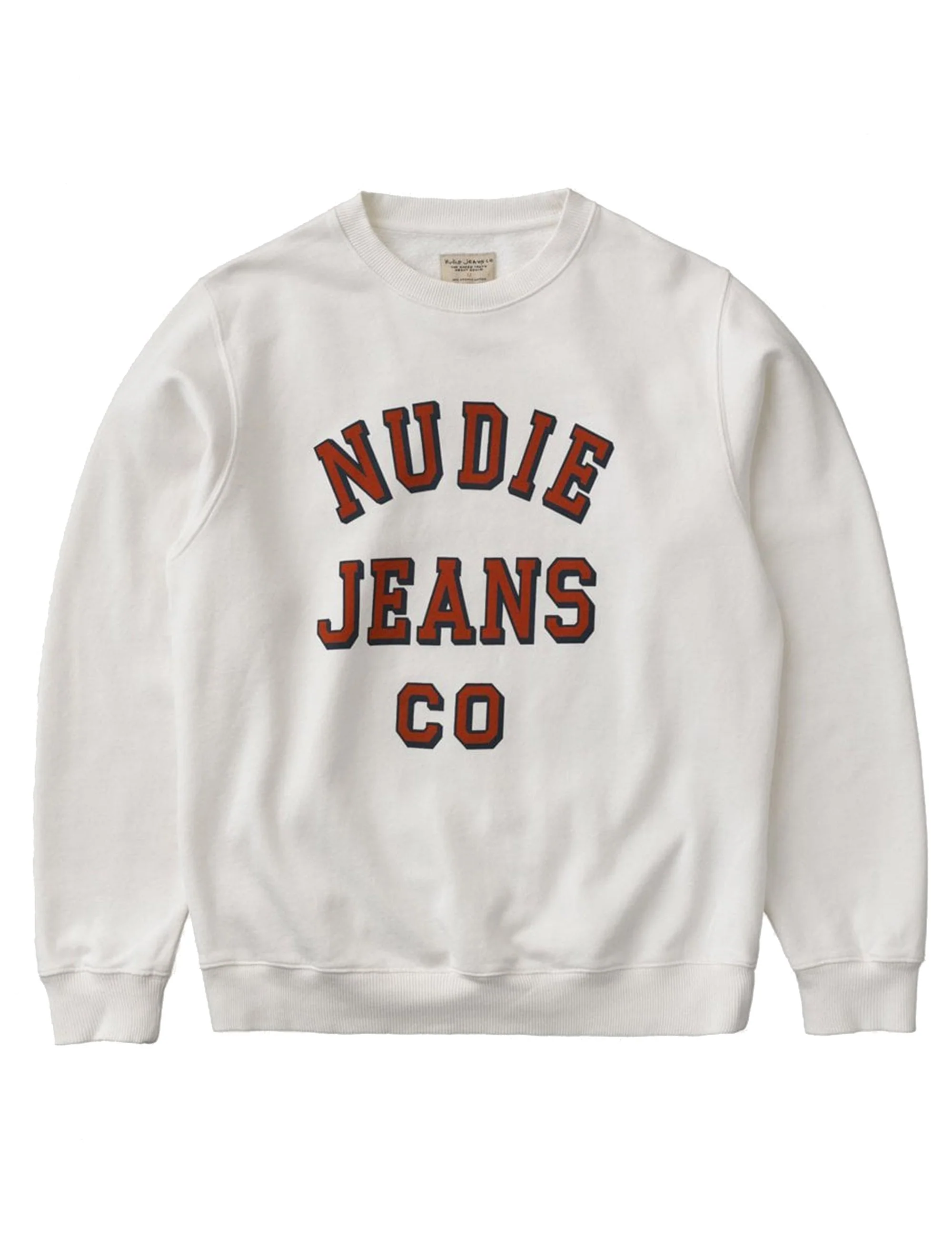 Lasse Crew Sweat - Chalk White