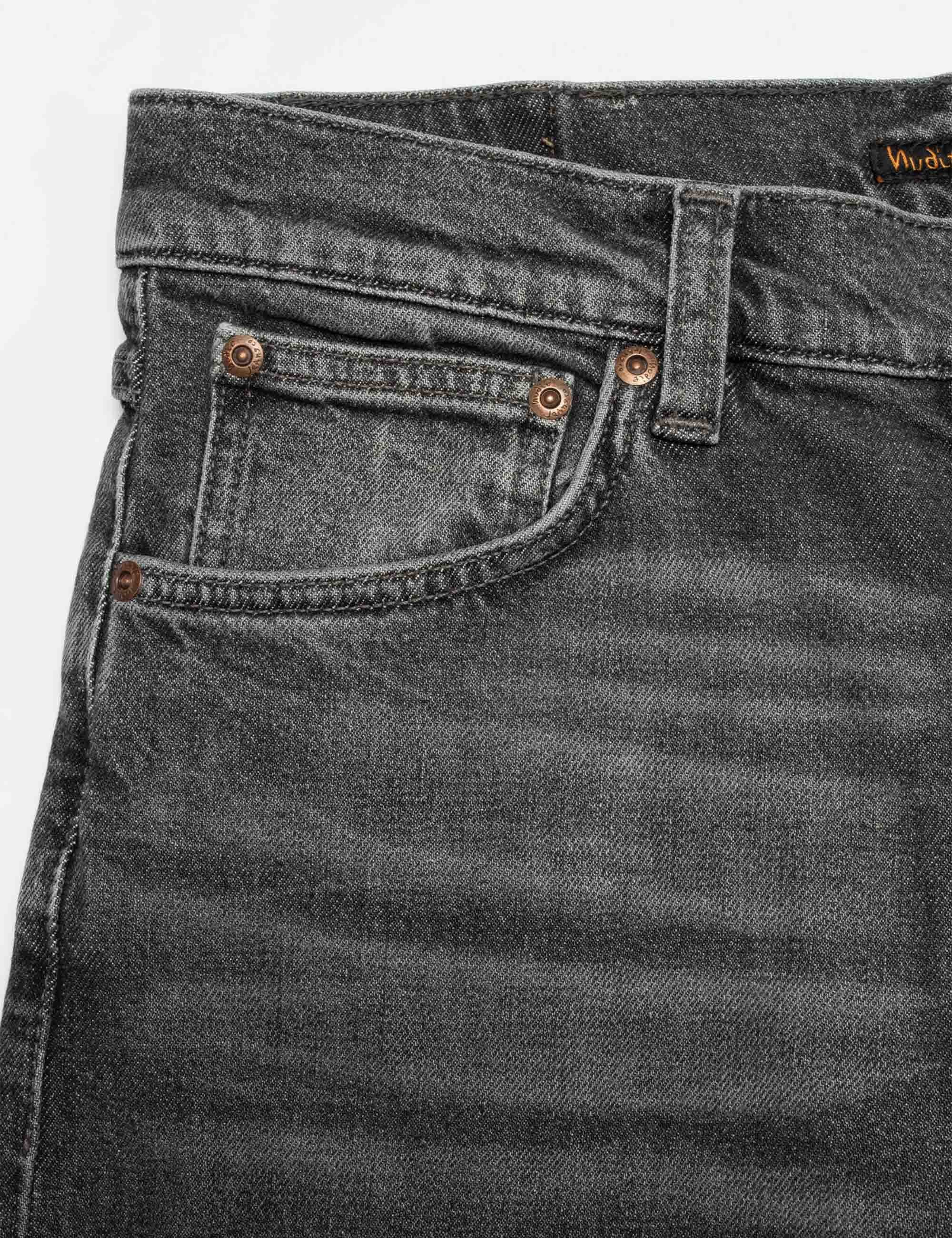 Lean Dean Jeans - Grey Hurricane Wash - Image 6