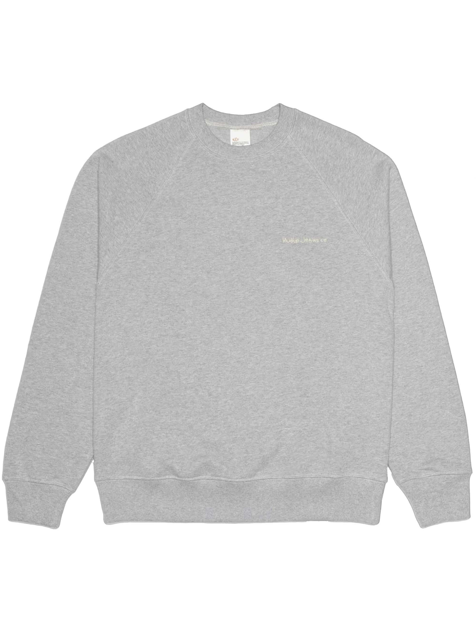 Palle Crew Sweat - Grey Melange
