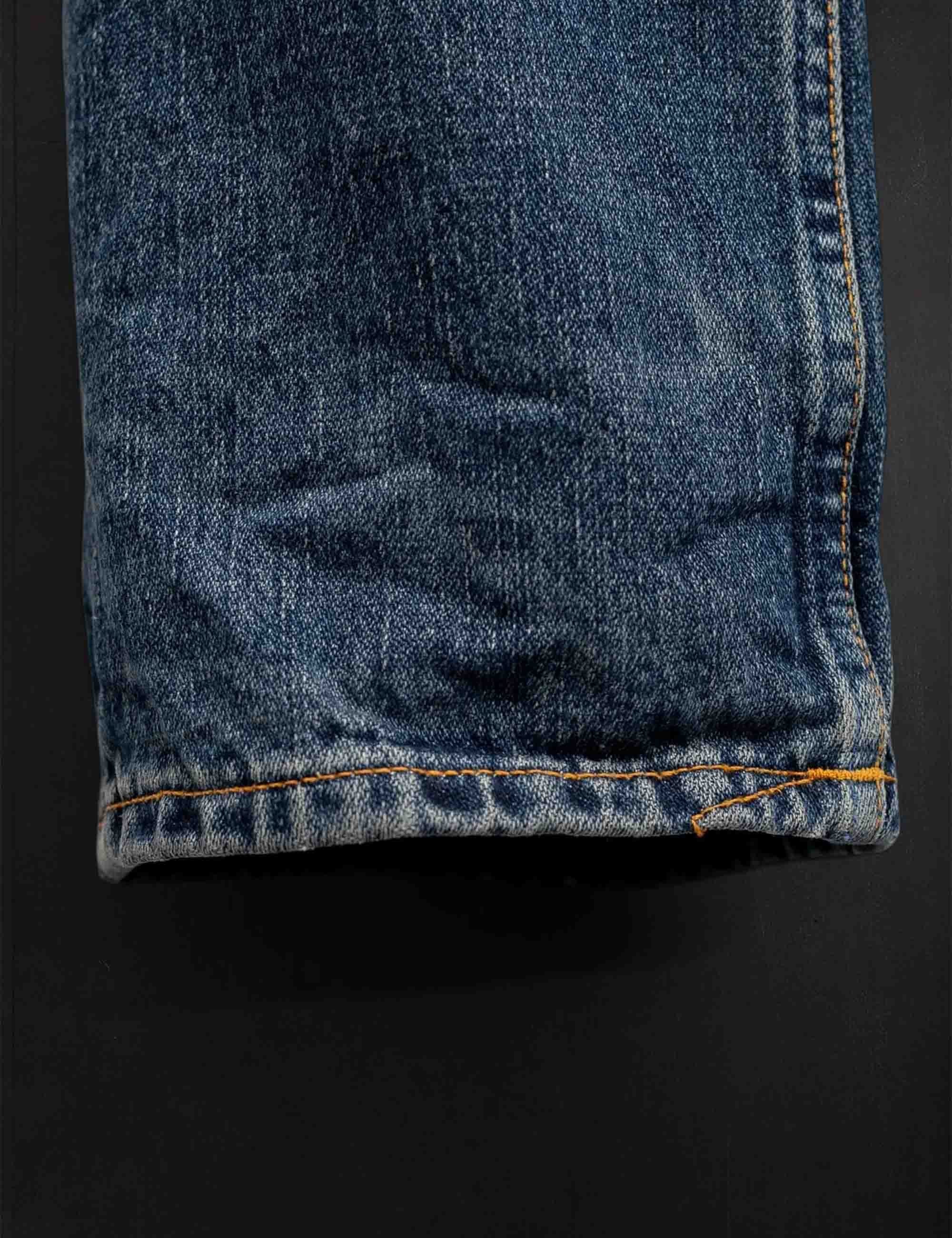 Rad Rufus Jeans - Blue, Sand Tracks Wash - Image 12