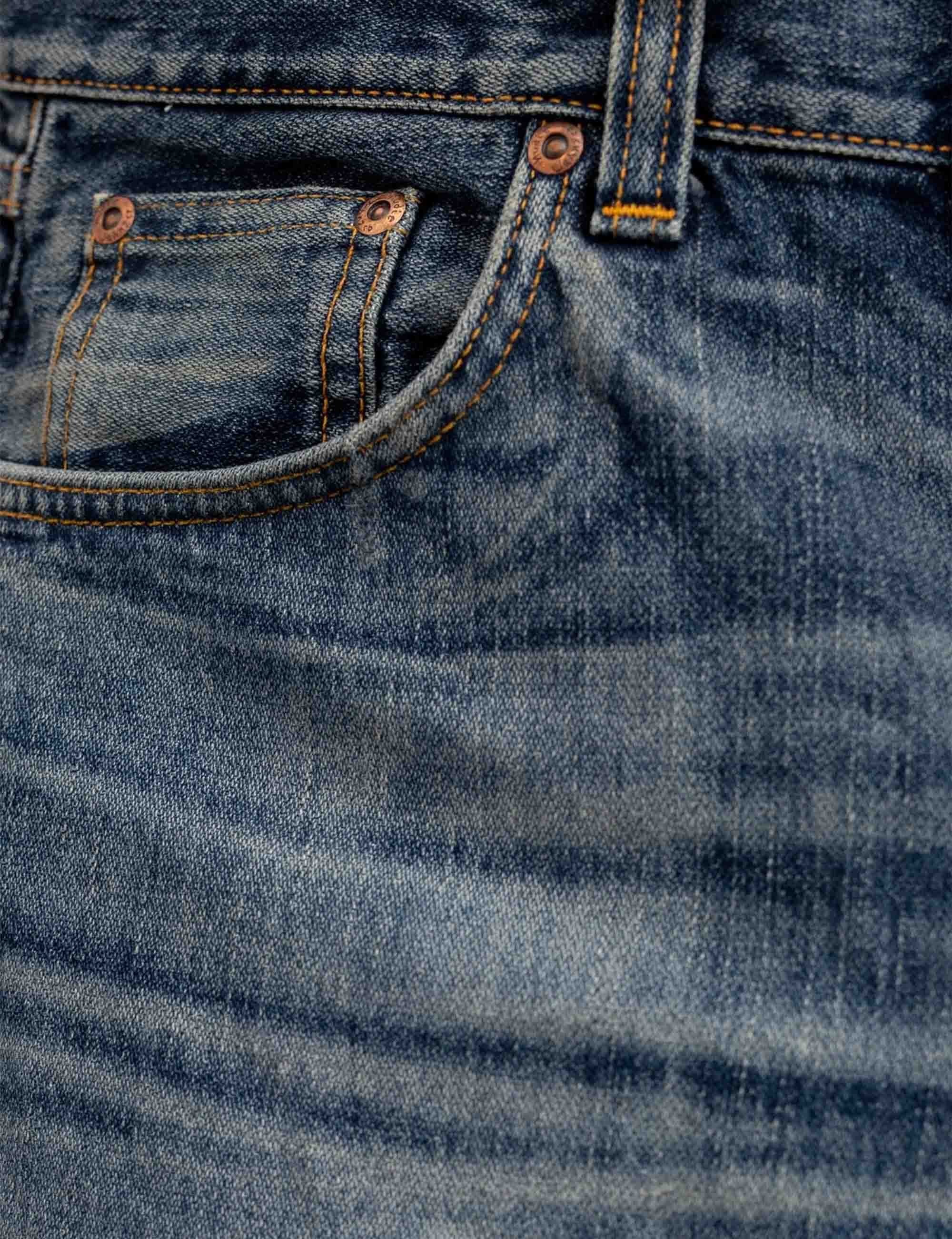 Rad Rufus Jeans - Blue, Sand Tracks Wash - Image 17