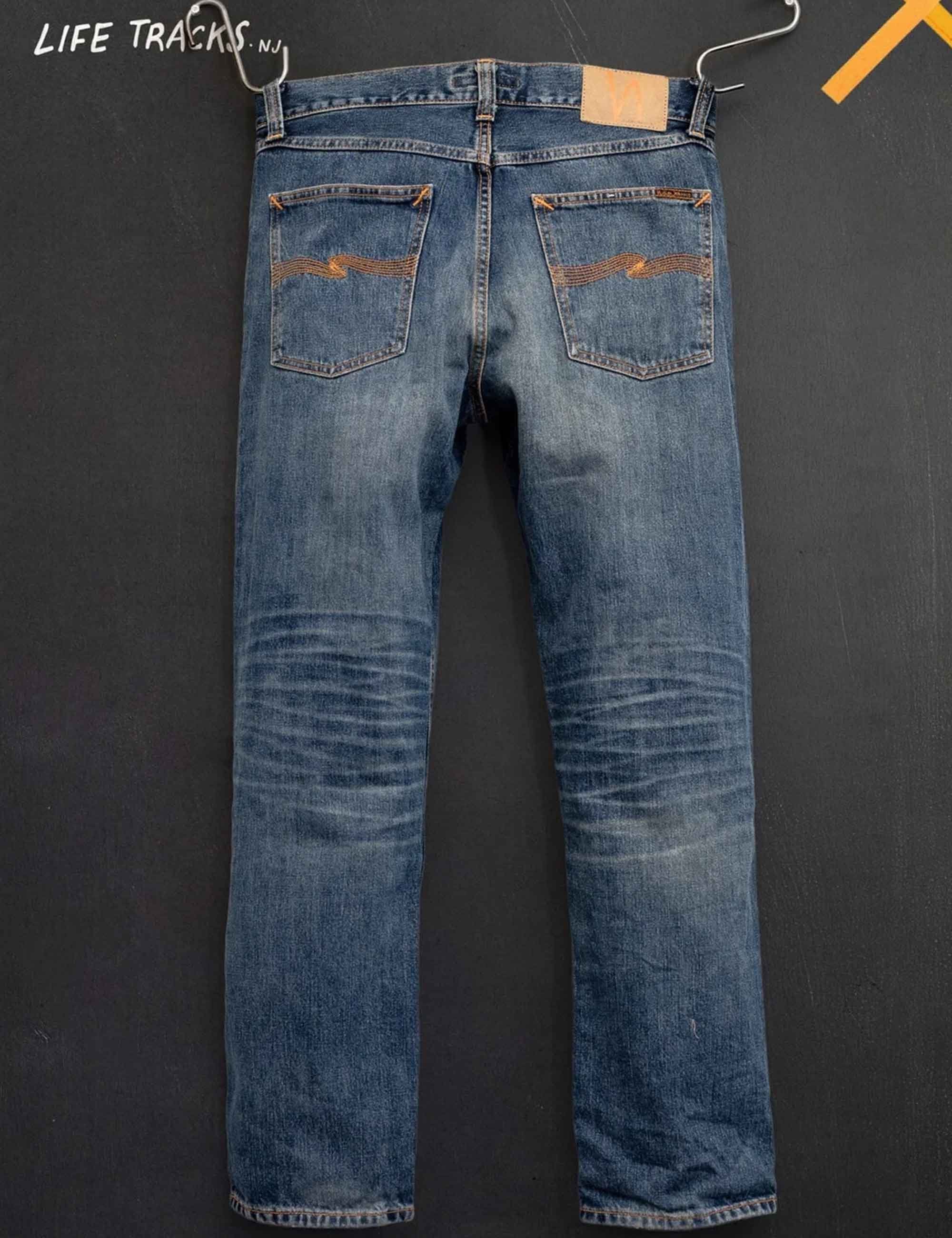 Rad Rufus Jeans - Blue, Sand Tracks Wash - Image 3