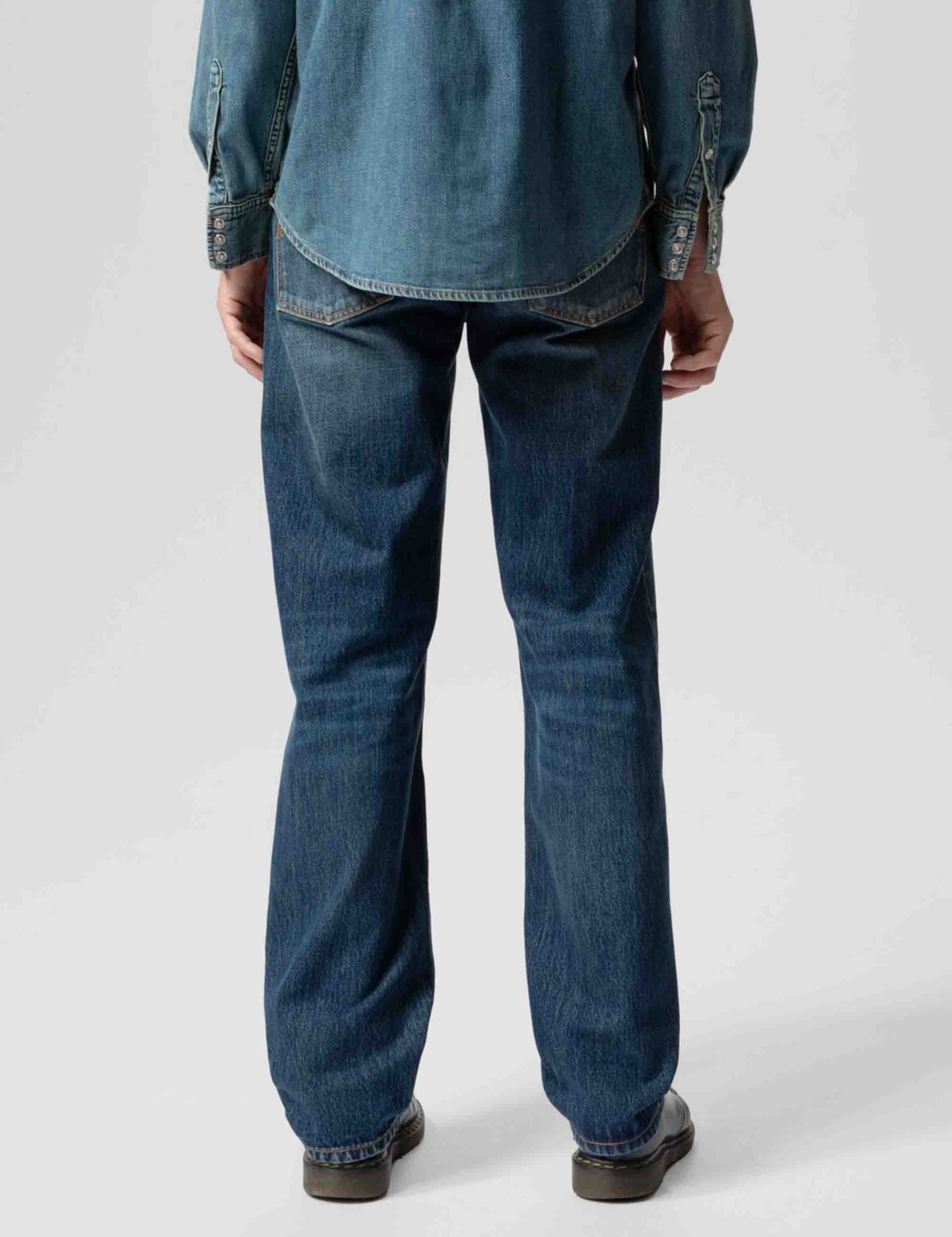 Rad Rufus Jeans - Blue, Sand Tracks Wash - Image 6