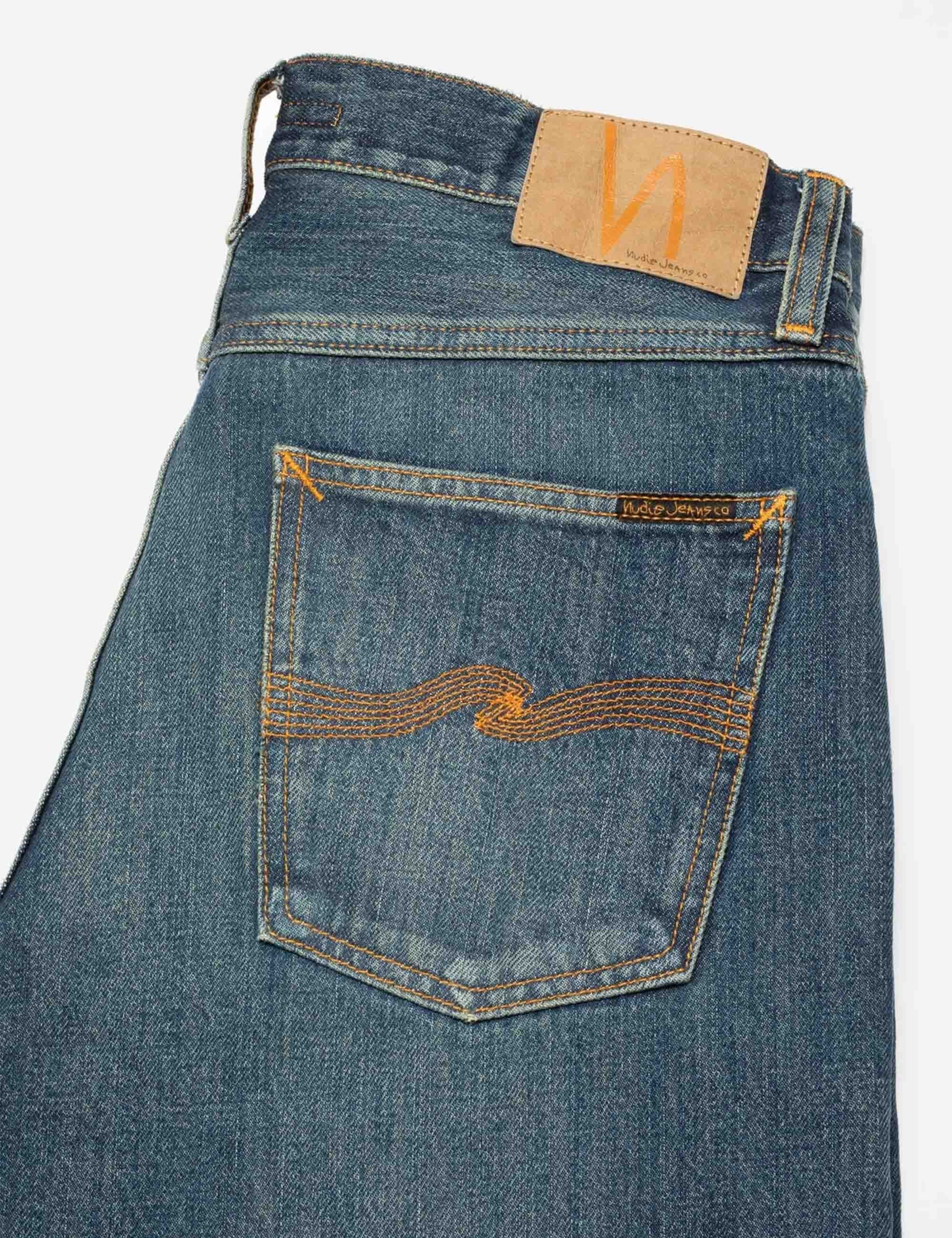 Rad Rufus Jeans - Blue, Sand Tracks Wash - Image 8
