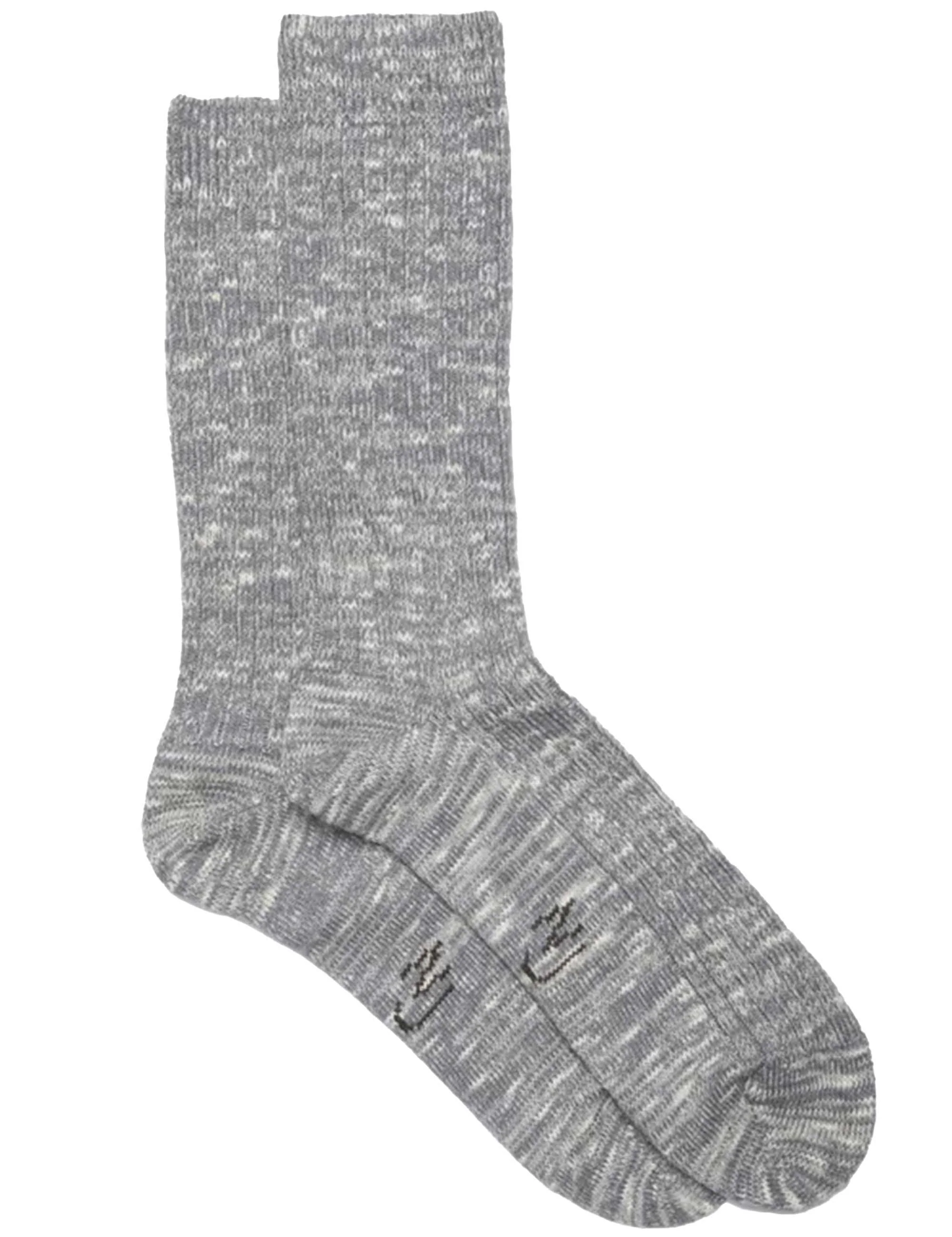 Rasmusson Slub Socks - Grey Melange