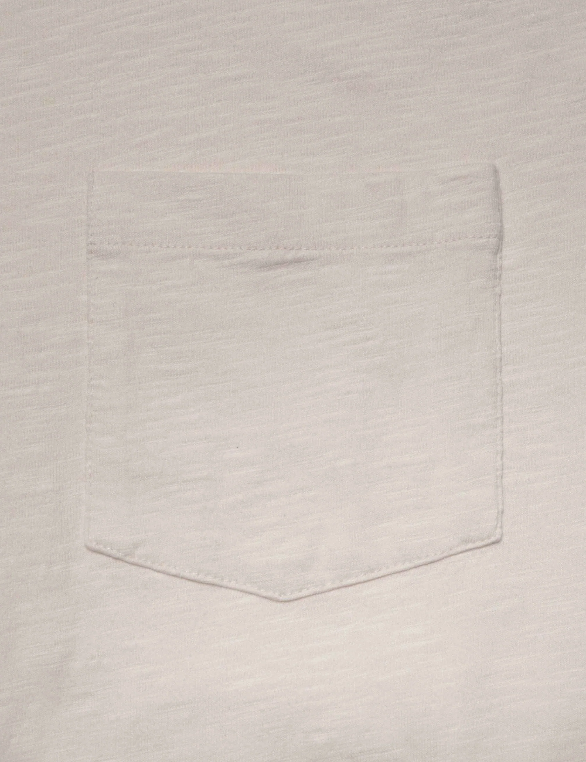 Roy Heavy Slub T-Shirt - Ecru - Image 3