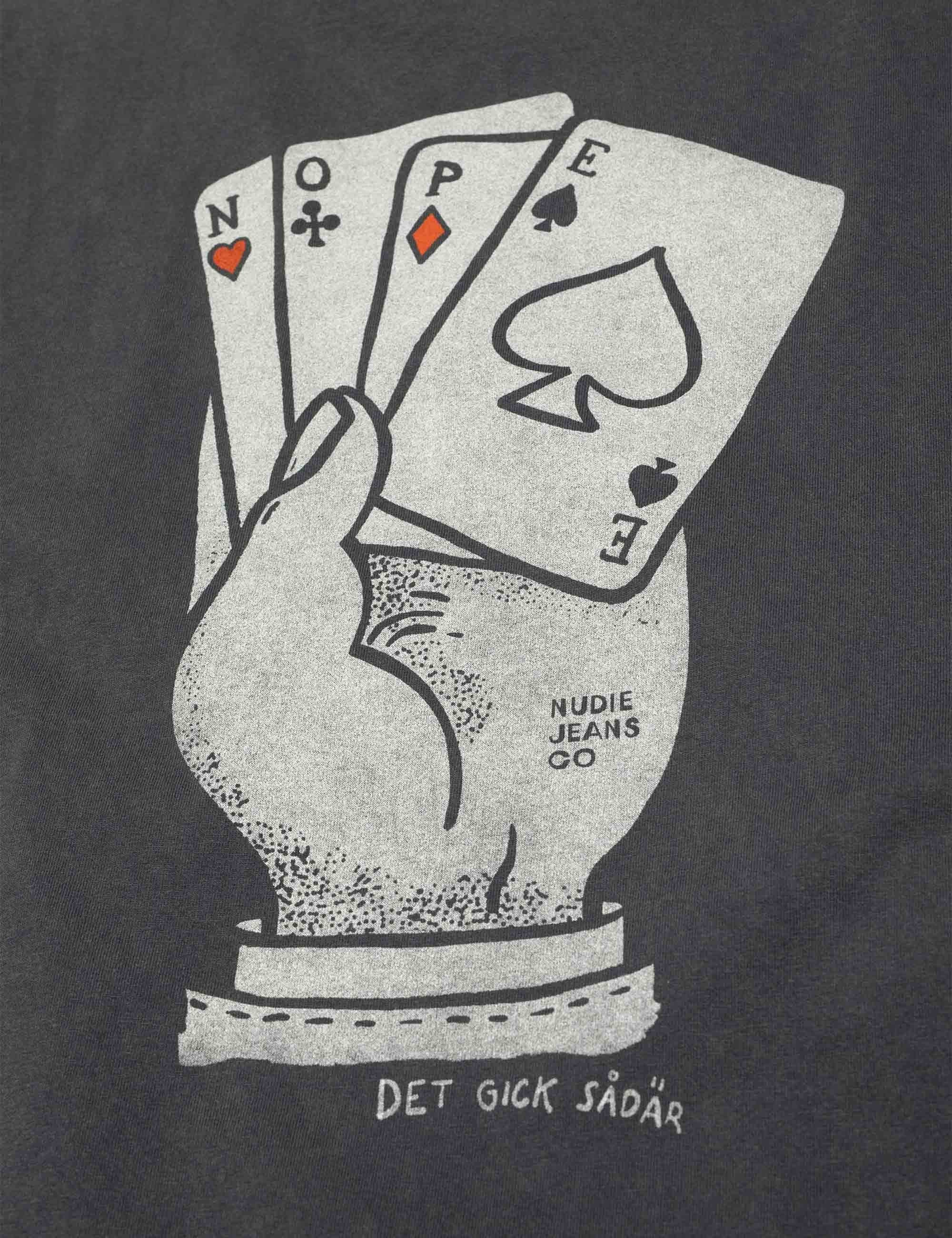 Roy Nope T-Shirt - Anthracite - Image 3