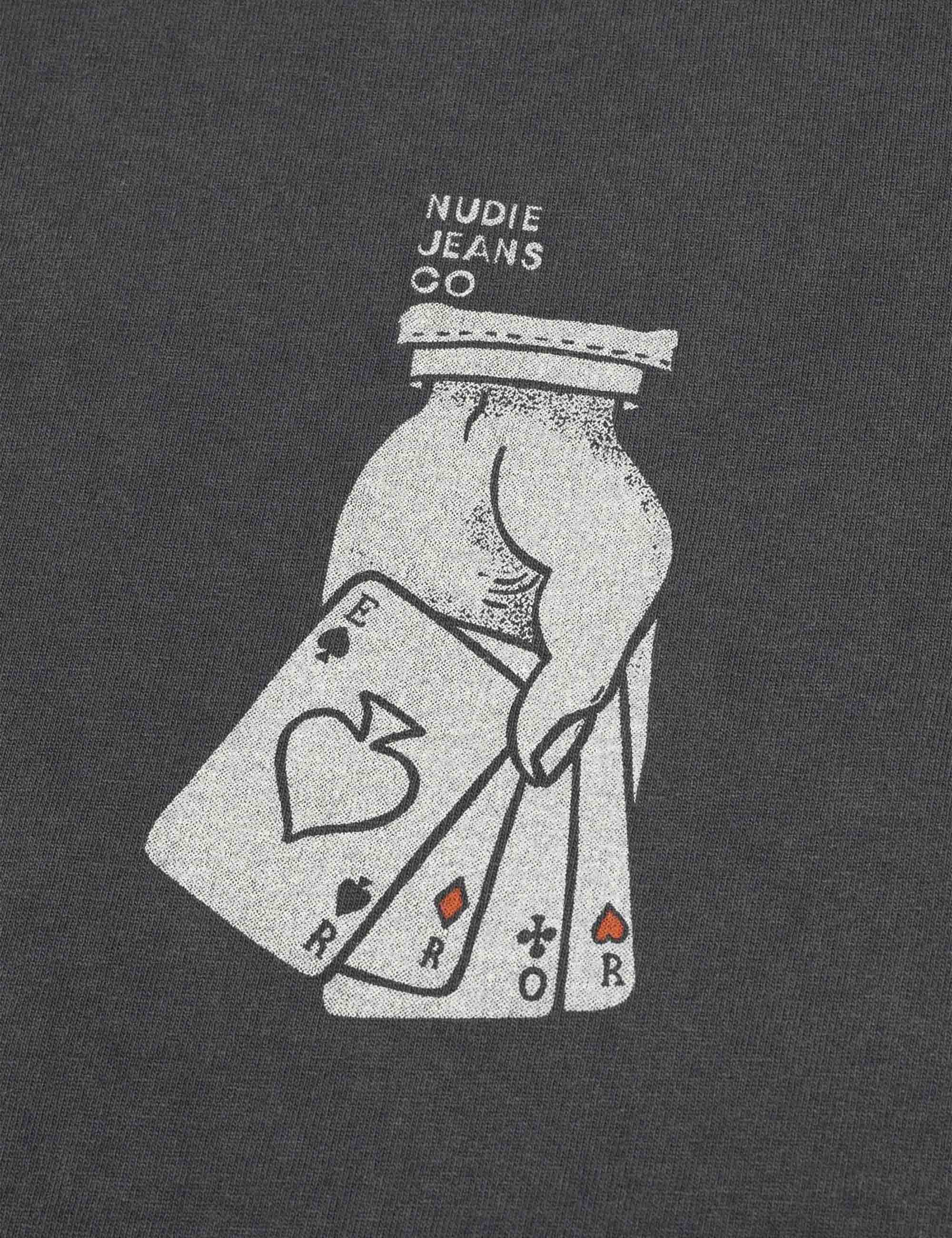 Roy Nope T-Shirt - Anthracite - Image 5