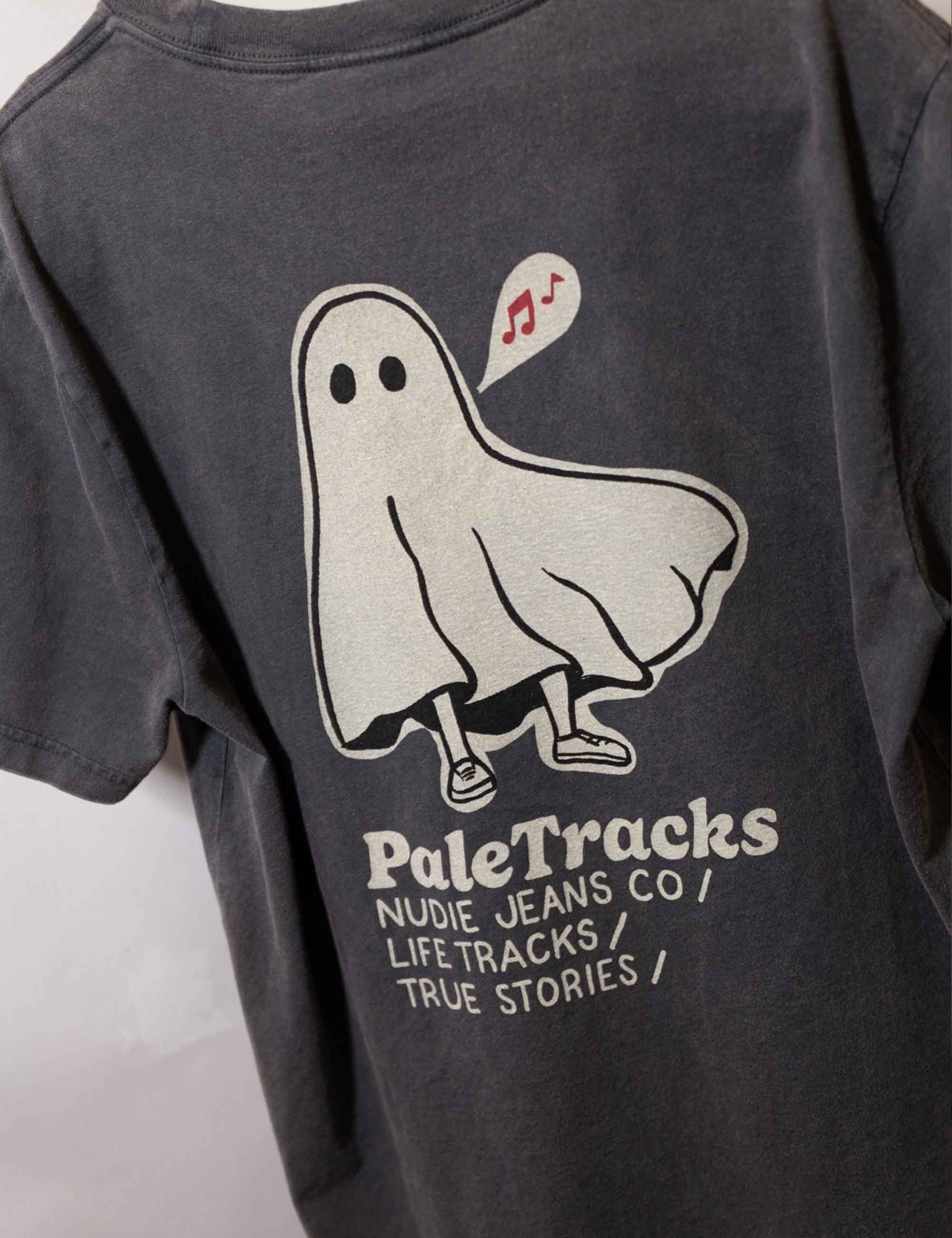 Roy Pale Tracks T-Shirt - Anthracite - Image 3