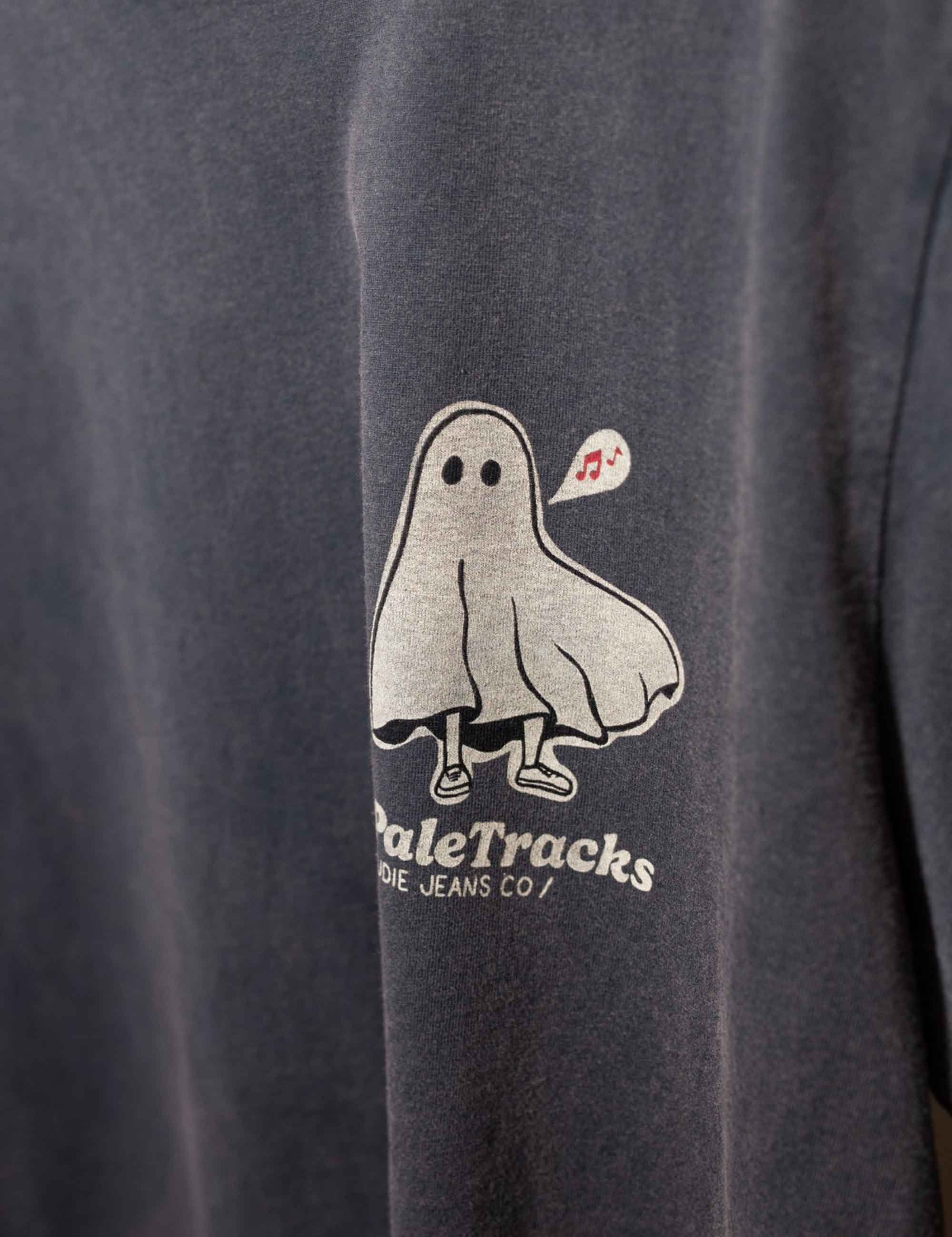 Roy Pale Tracks T-Shirt - Anthracite - Image 6