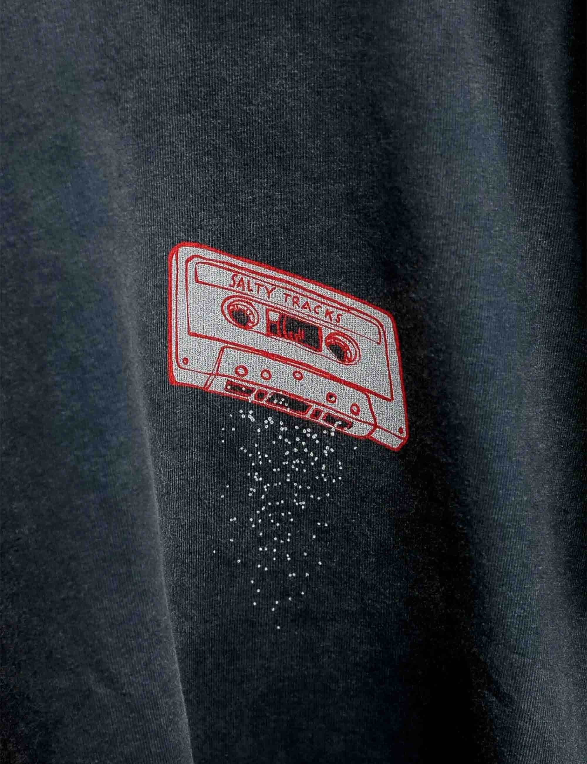 Roy Salty Tracks T-Shirt - Anthracite - Image 2