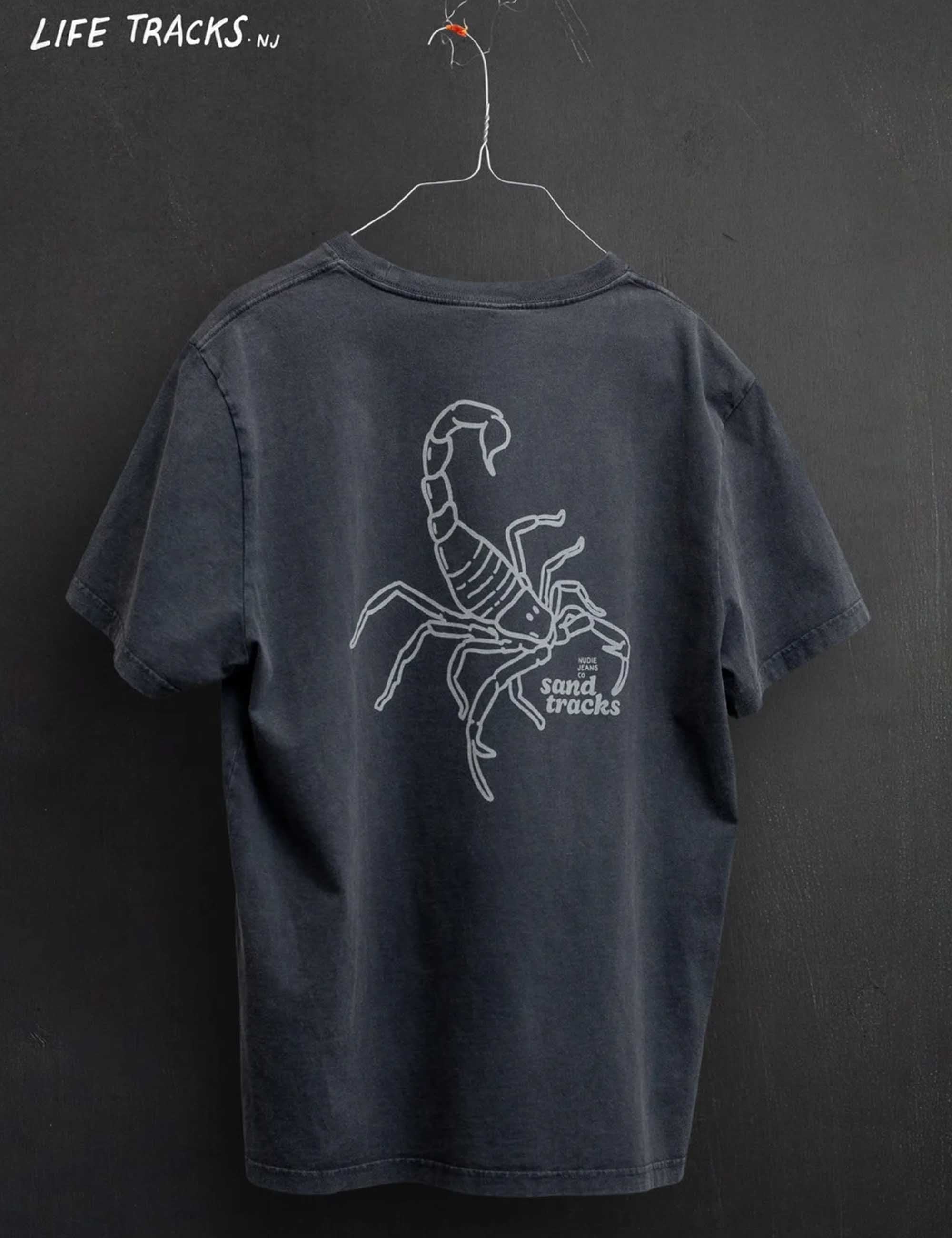 Roy Sand Tracks T-Shirt - Anthracite