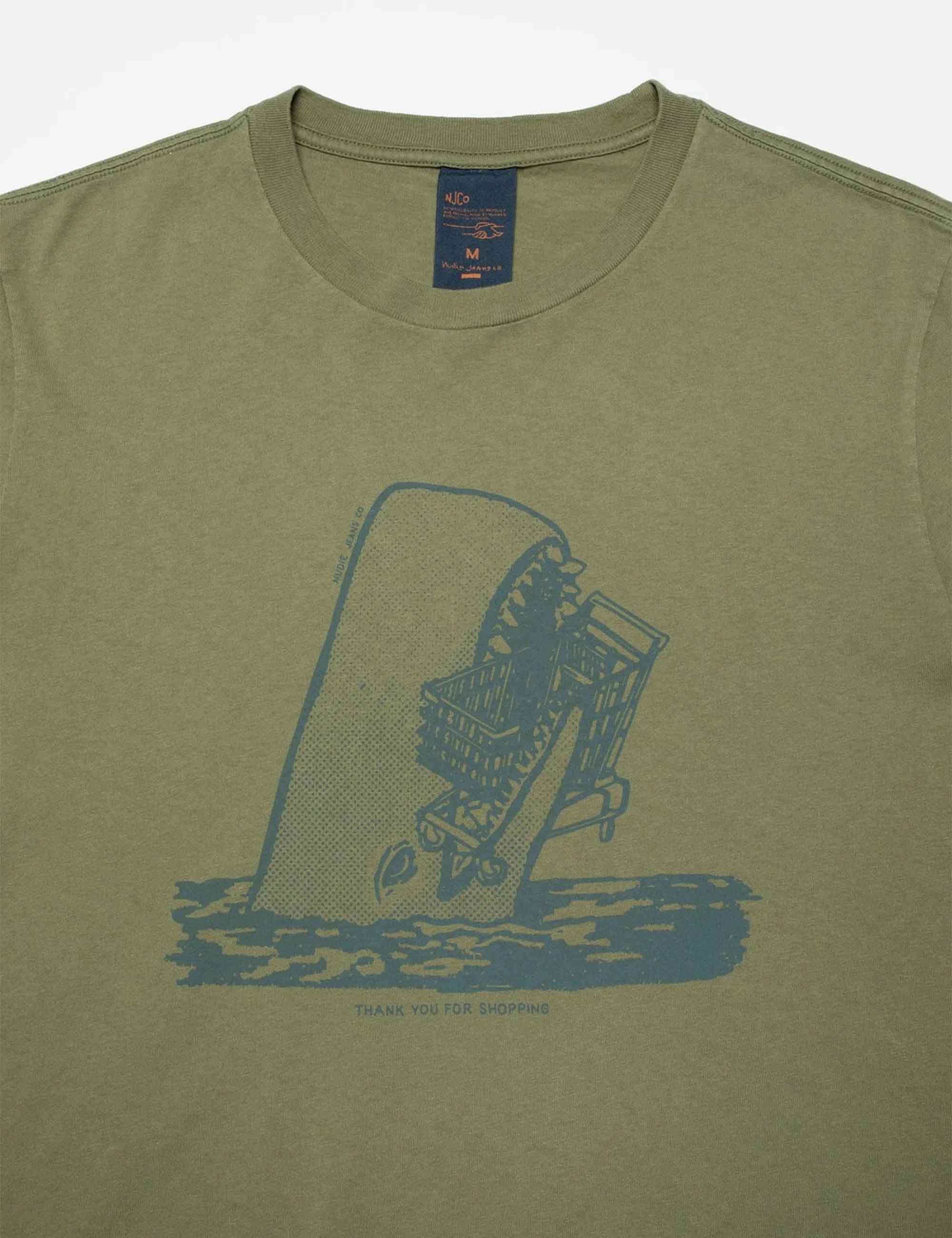 Roy Shop-Chop T-Shirt - Green - Image 3