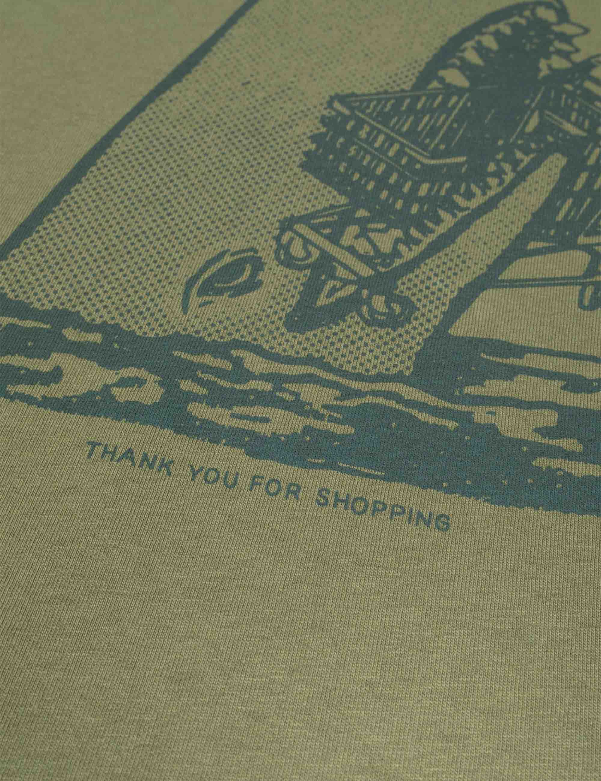 Roy Shop-Chop T-Shirt - Green - Image 4