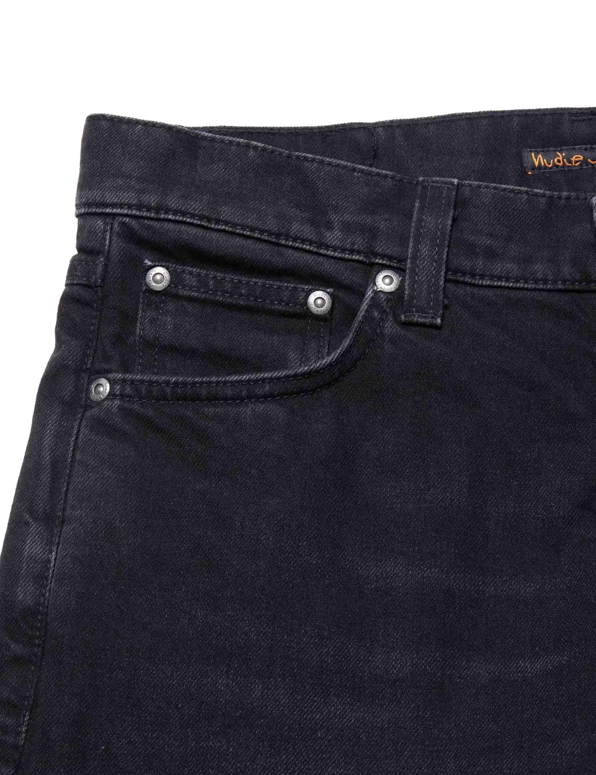 Solid Ollie Jeans - Black Steel Wash - Image 6