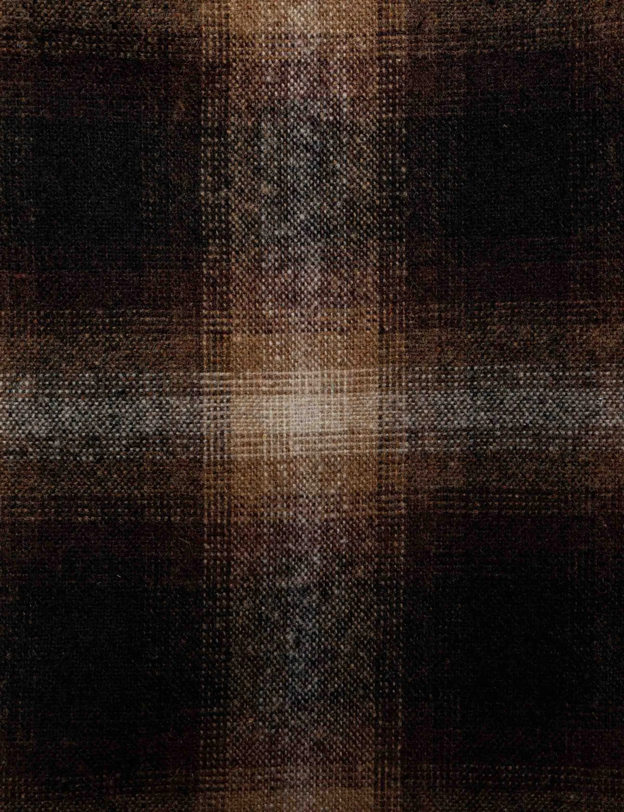 Vince Check Shirt - Brown/Beige - Image 5