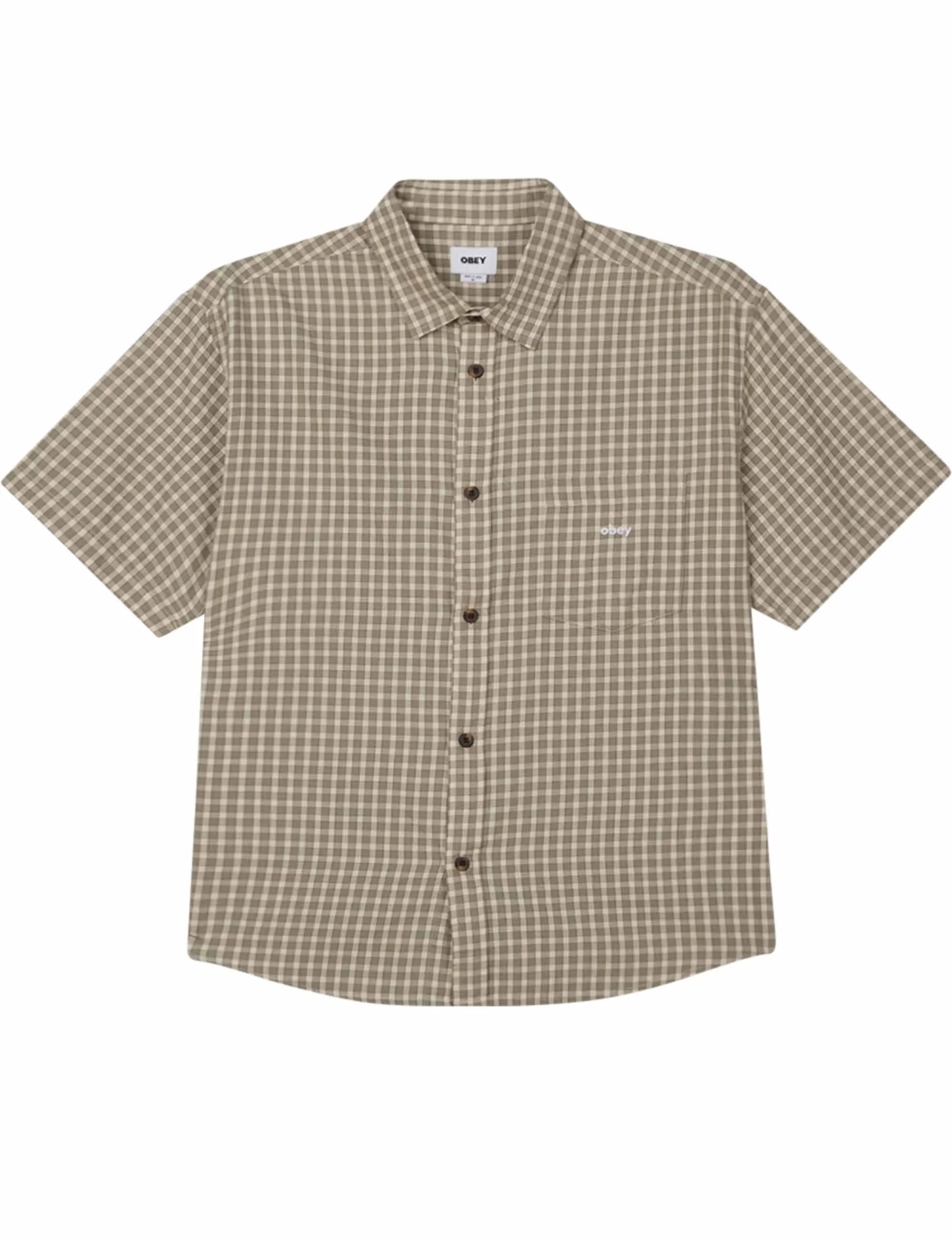 Big Wig Otis Short Sleeve Shirt - Birch Multi