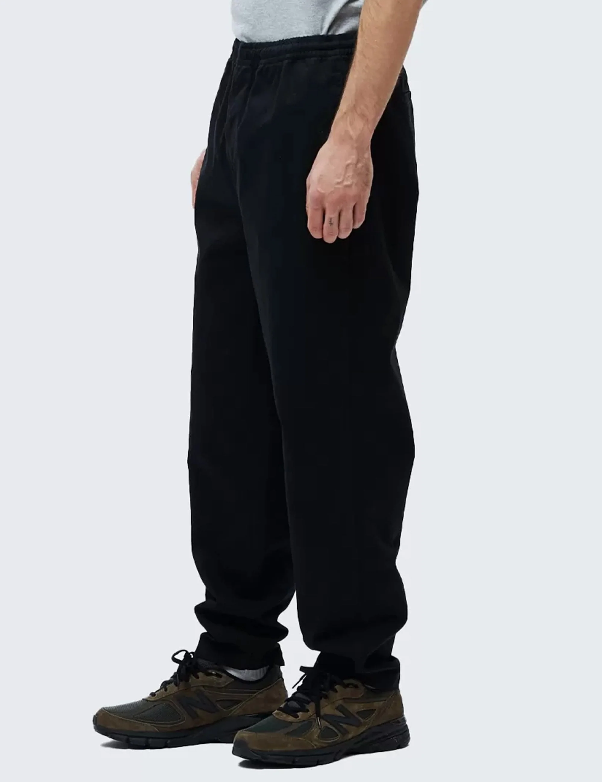 Easy Twill Pants - Black - Image 3