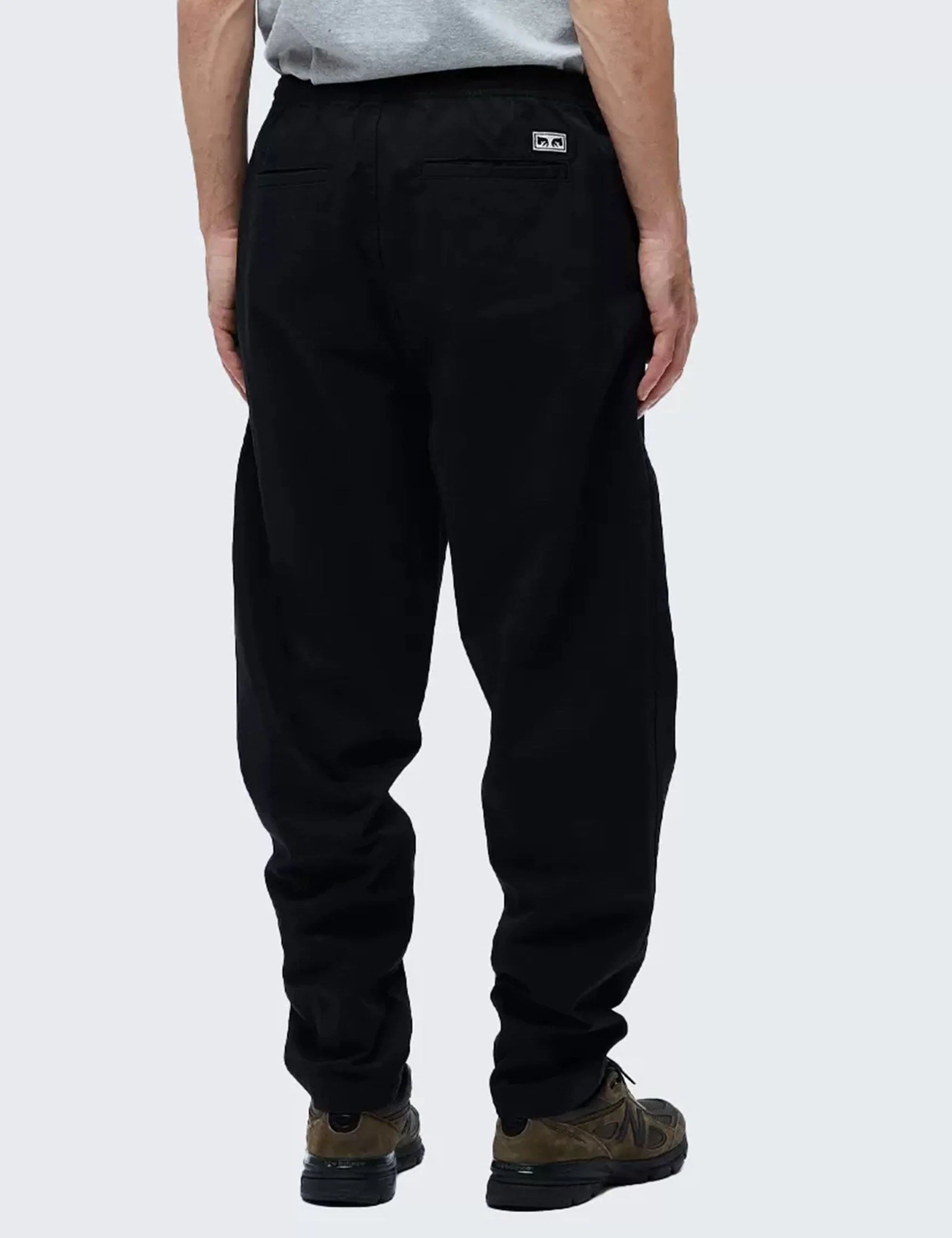 Easy Twill Pants - Black - Image 5