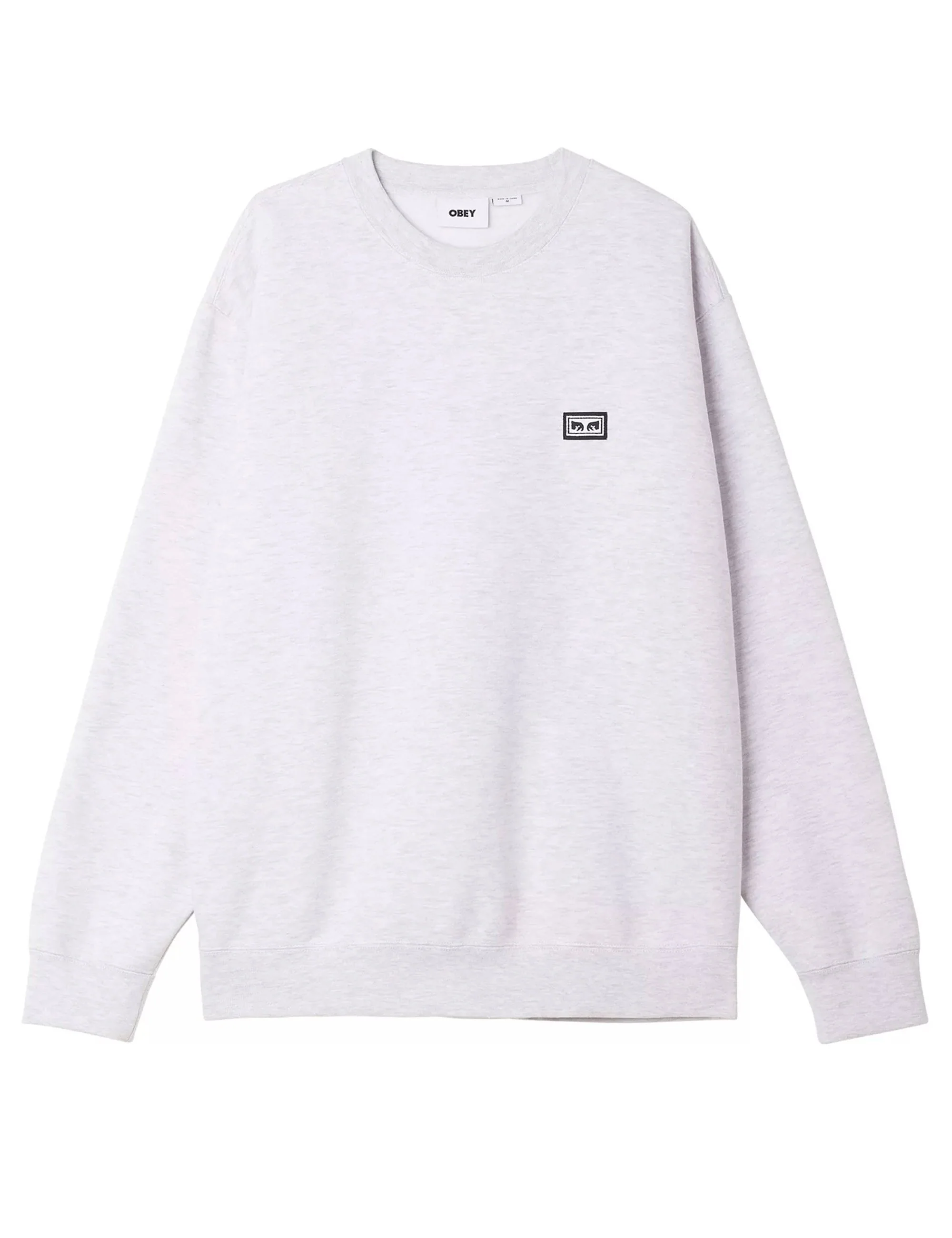 Established Works Eyes Crew Sweat - Ash Grey