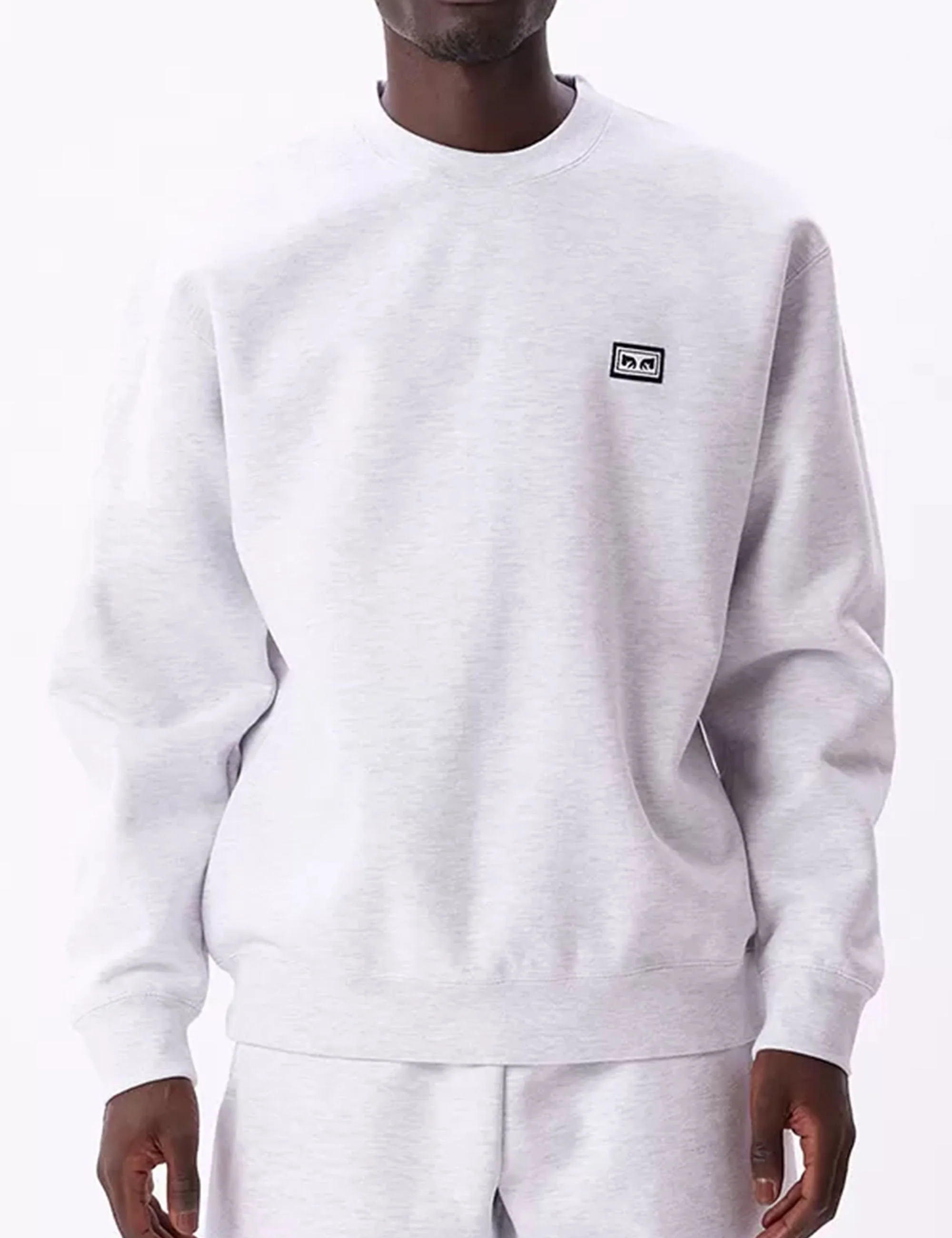 Established Works Eyes Crew Sweat - Ash Grey - Image 3