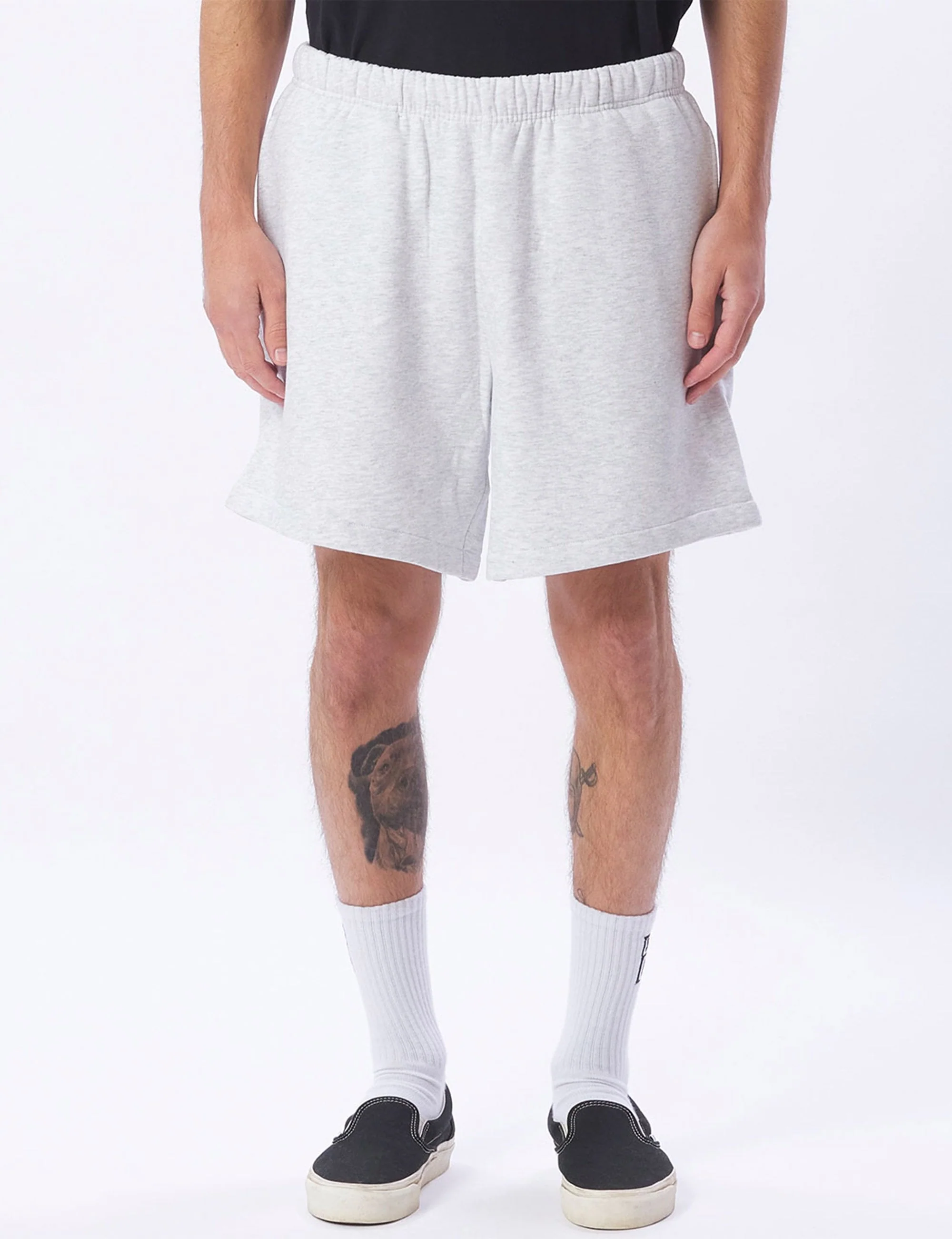 Established Works Eyes Sweat Short - Ash Grey