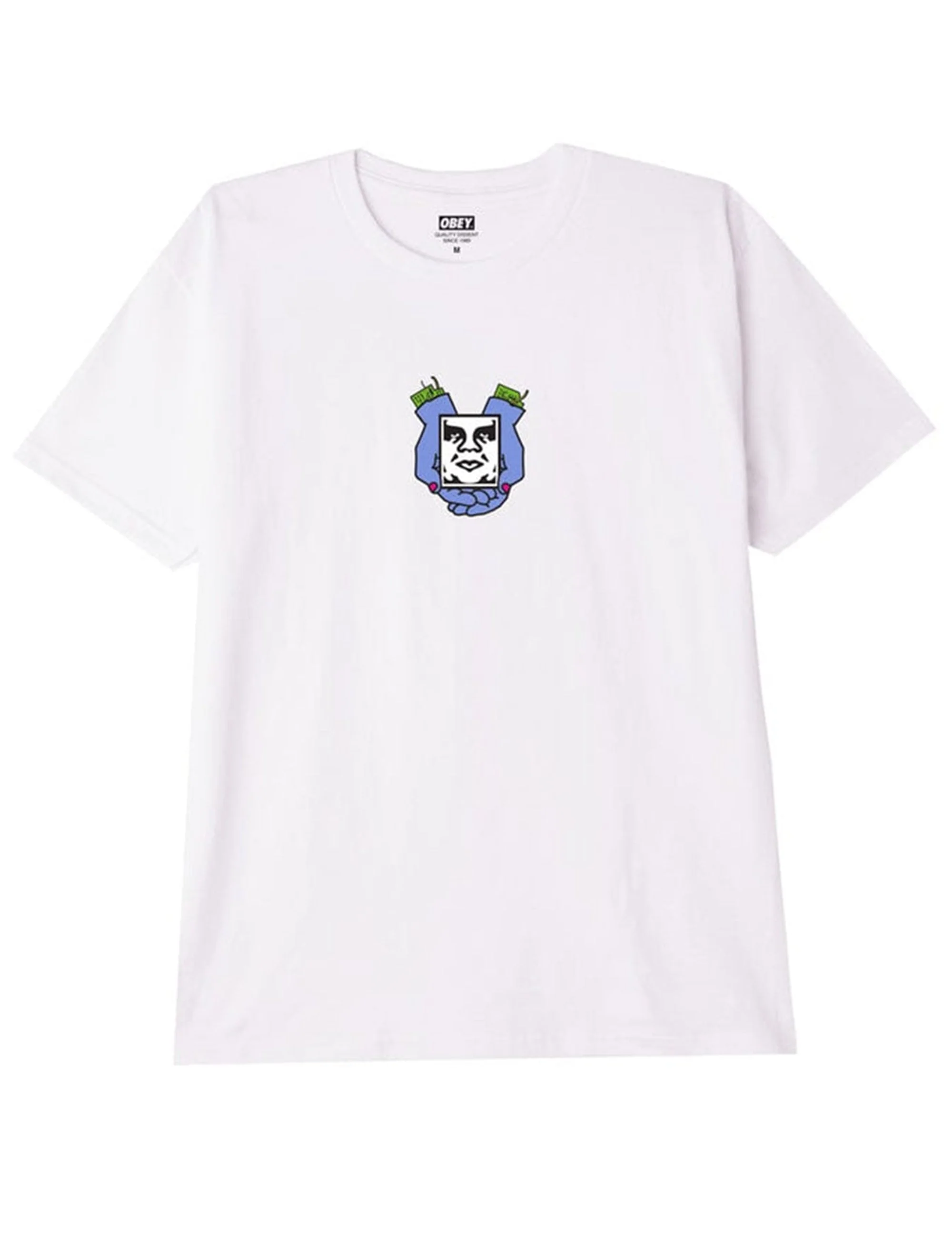 Hands Icon T-Shirt - White