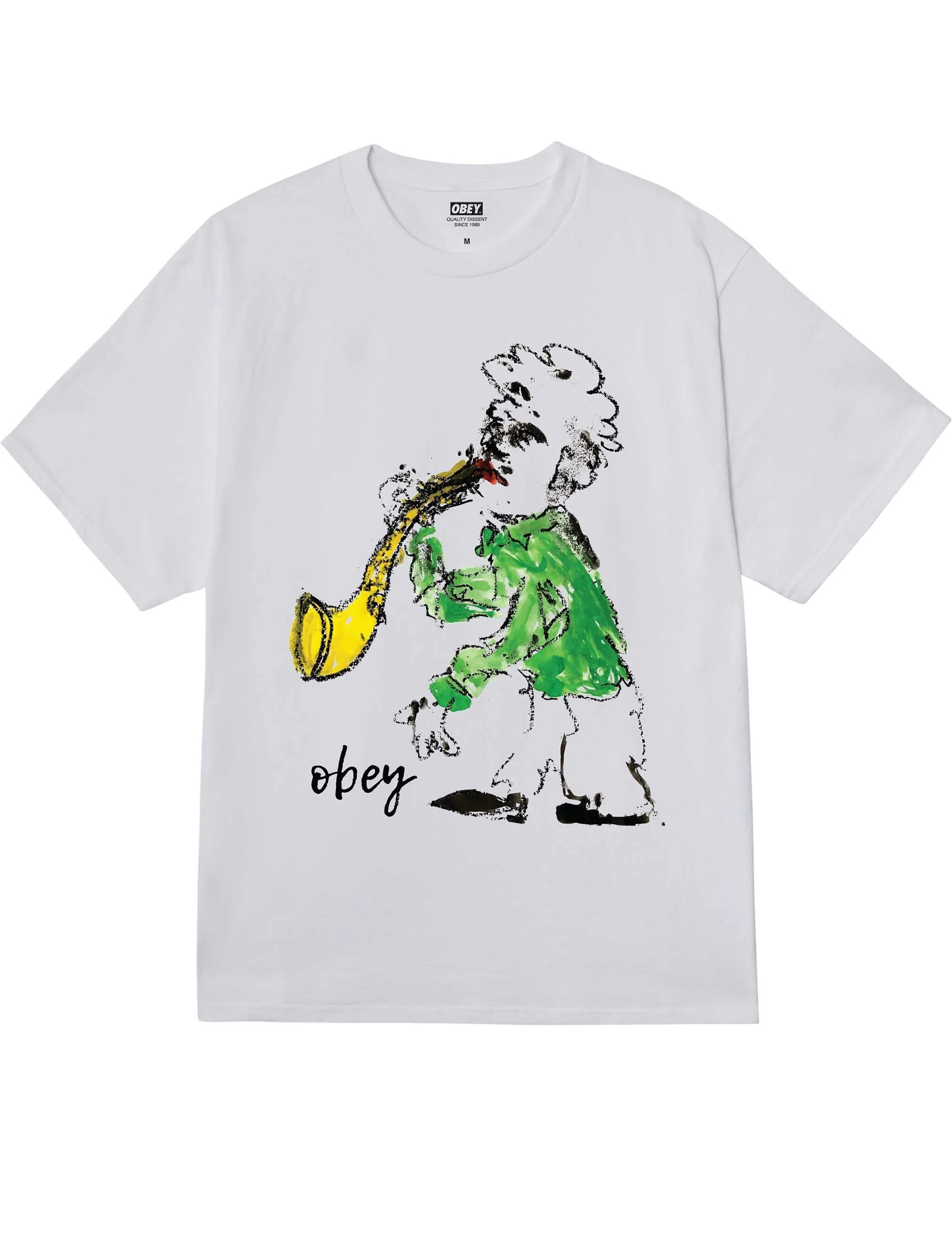 Jazz Player T-Shirt - White