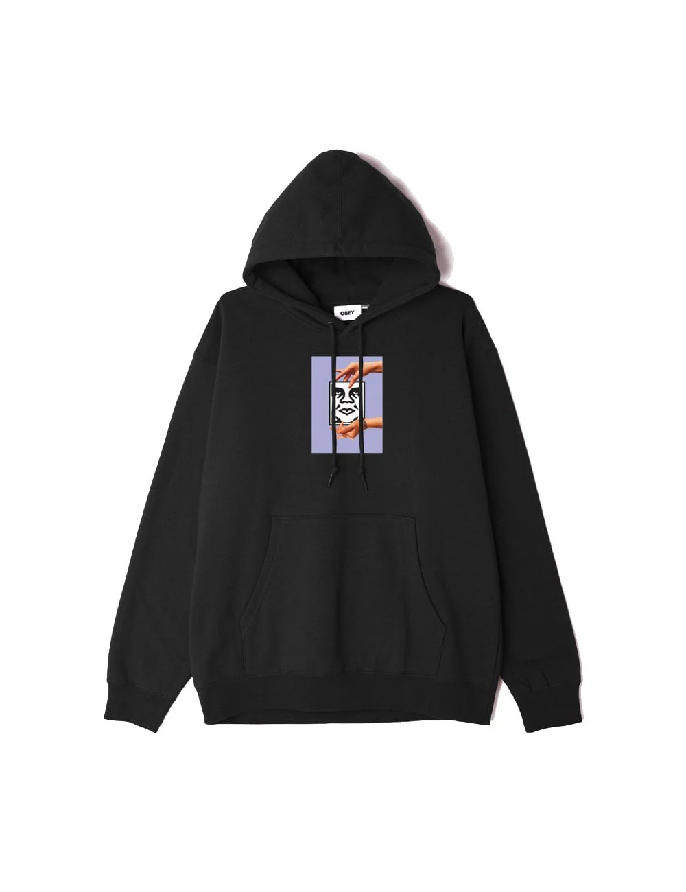 Obey Chainy Hooded Sweat - Black