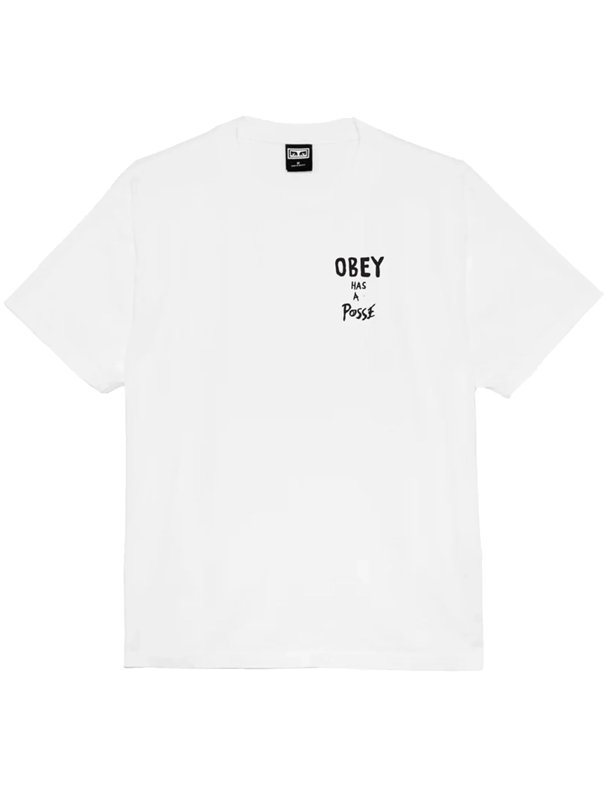 Obey Has A Posse Heavyweight T-Shirt - White - Image 2