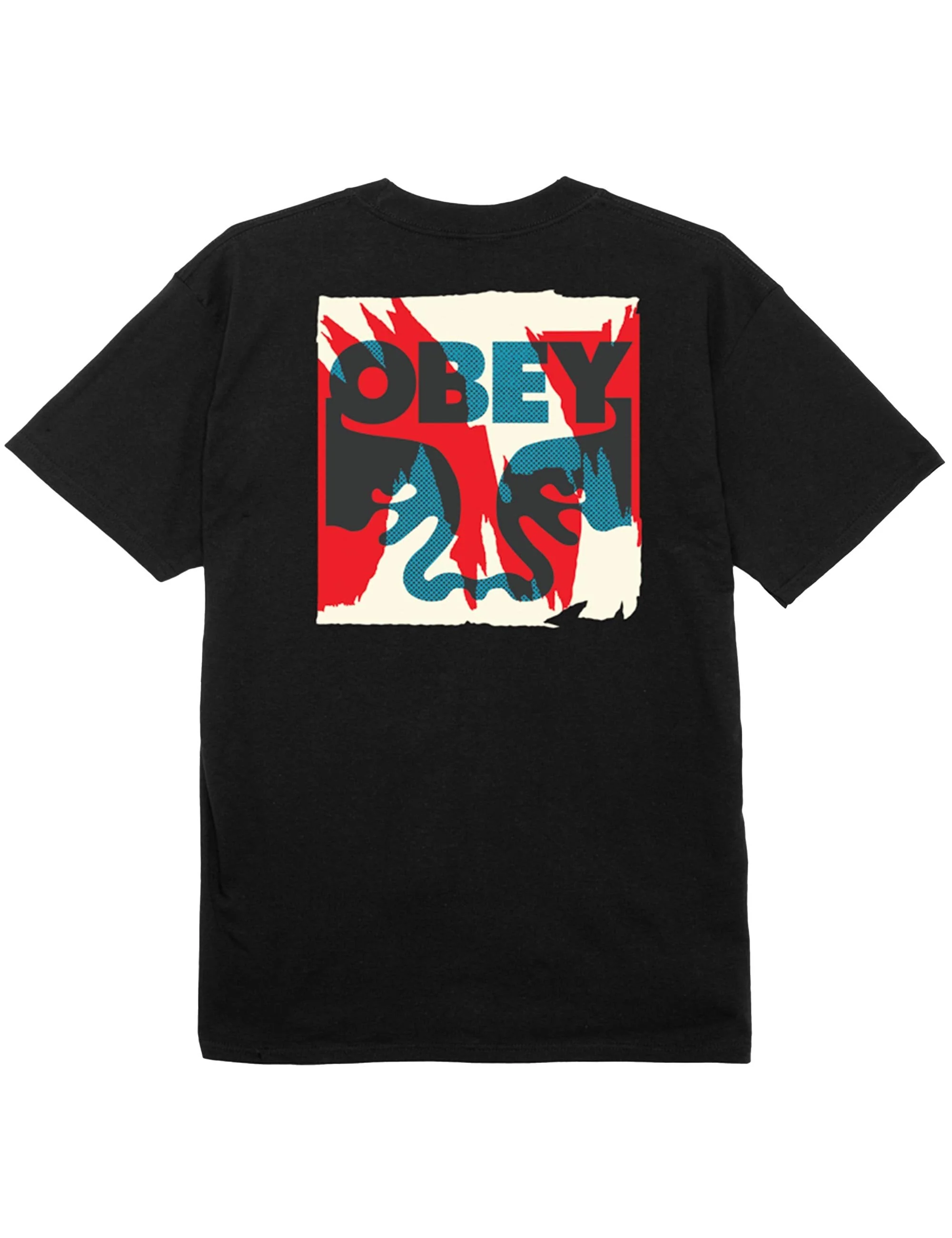 Torn Posters Icon T-Shirt - Black