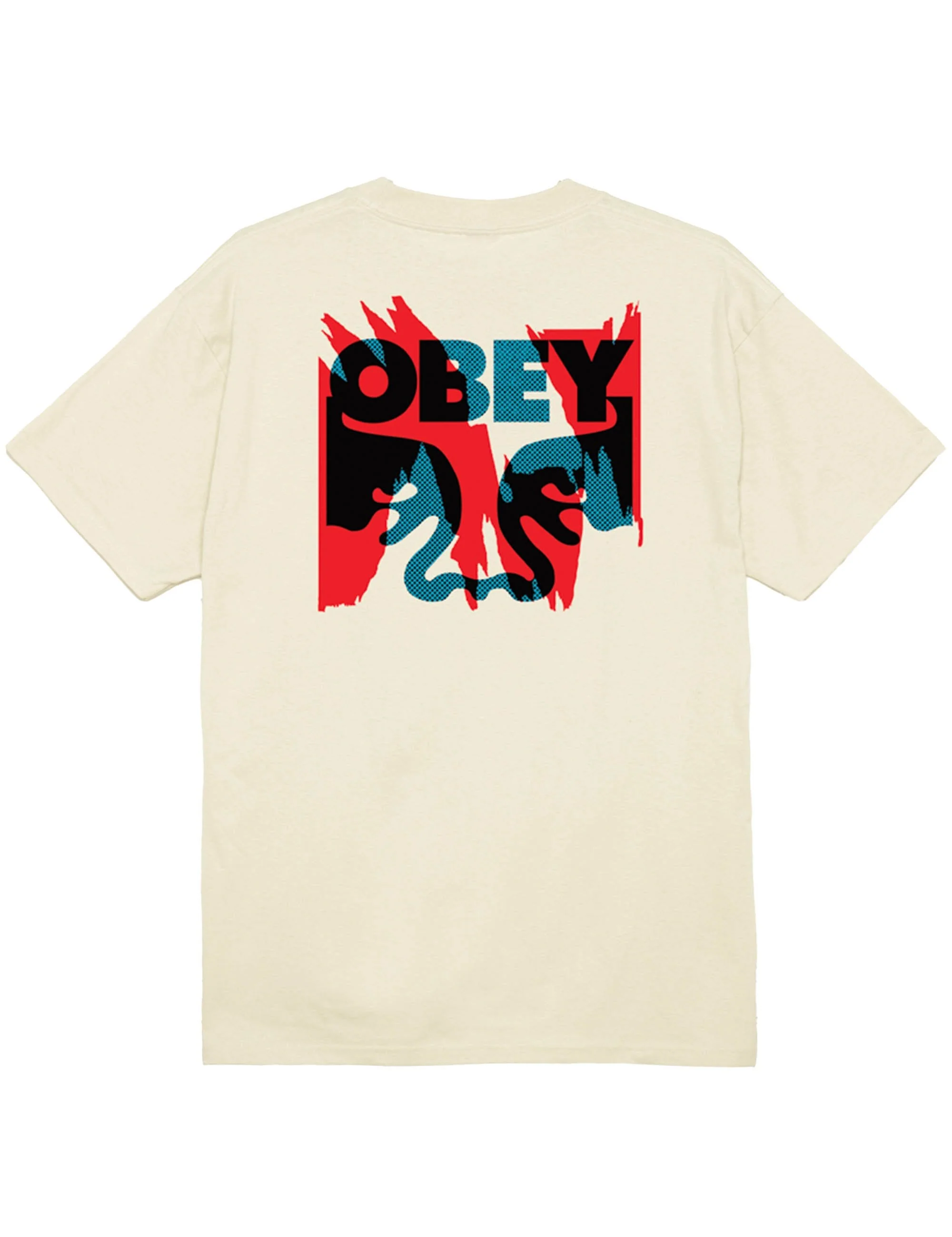 Torn Posters Icon T-Shirt - Cream