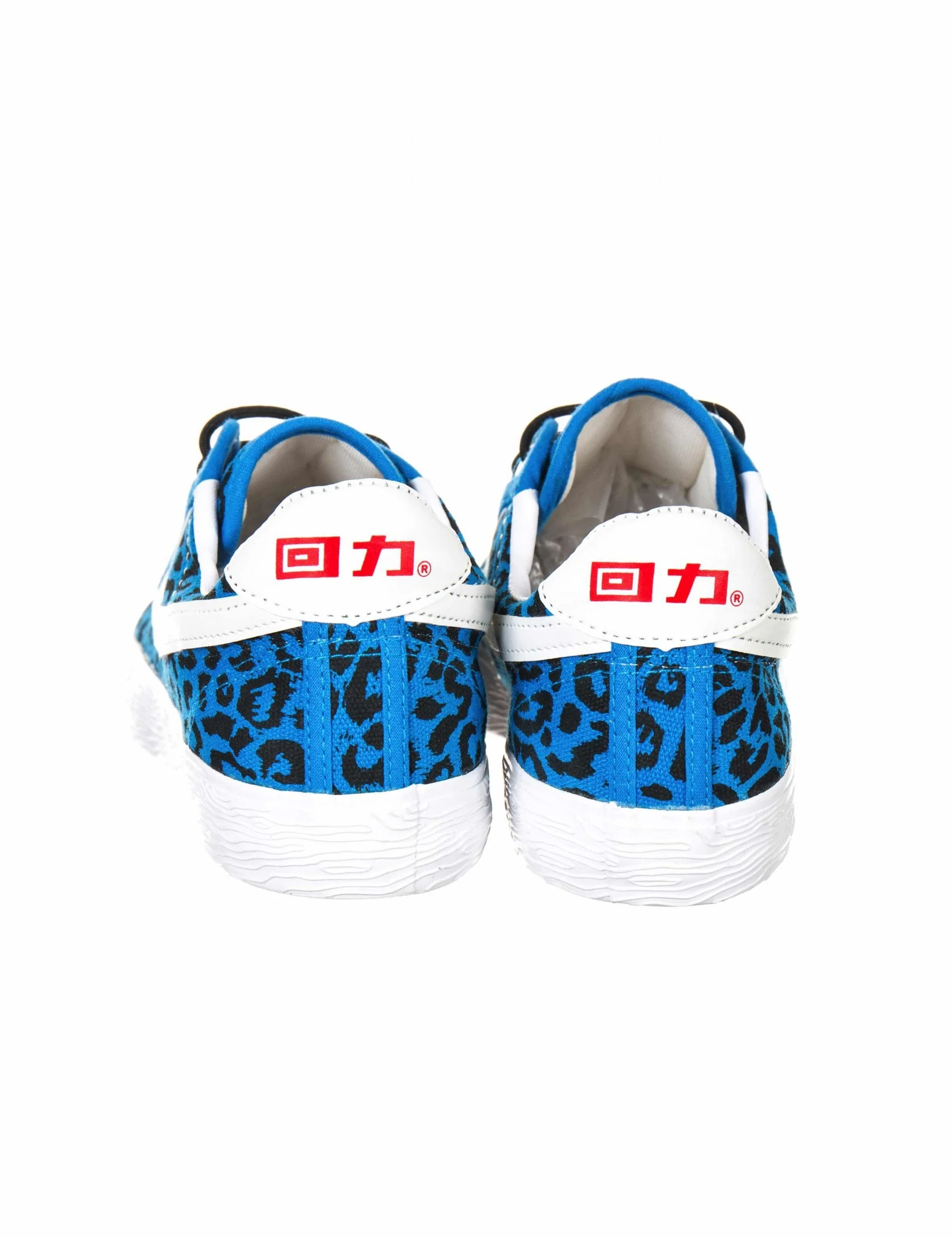 x Warrior Lo Trainers - Leopard Sky Azure - Image 3