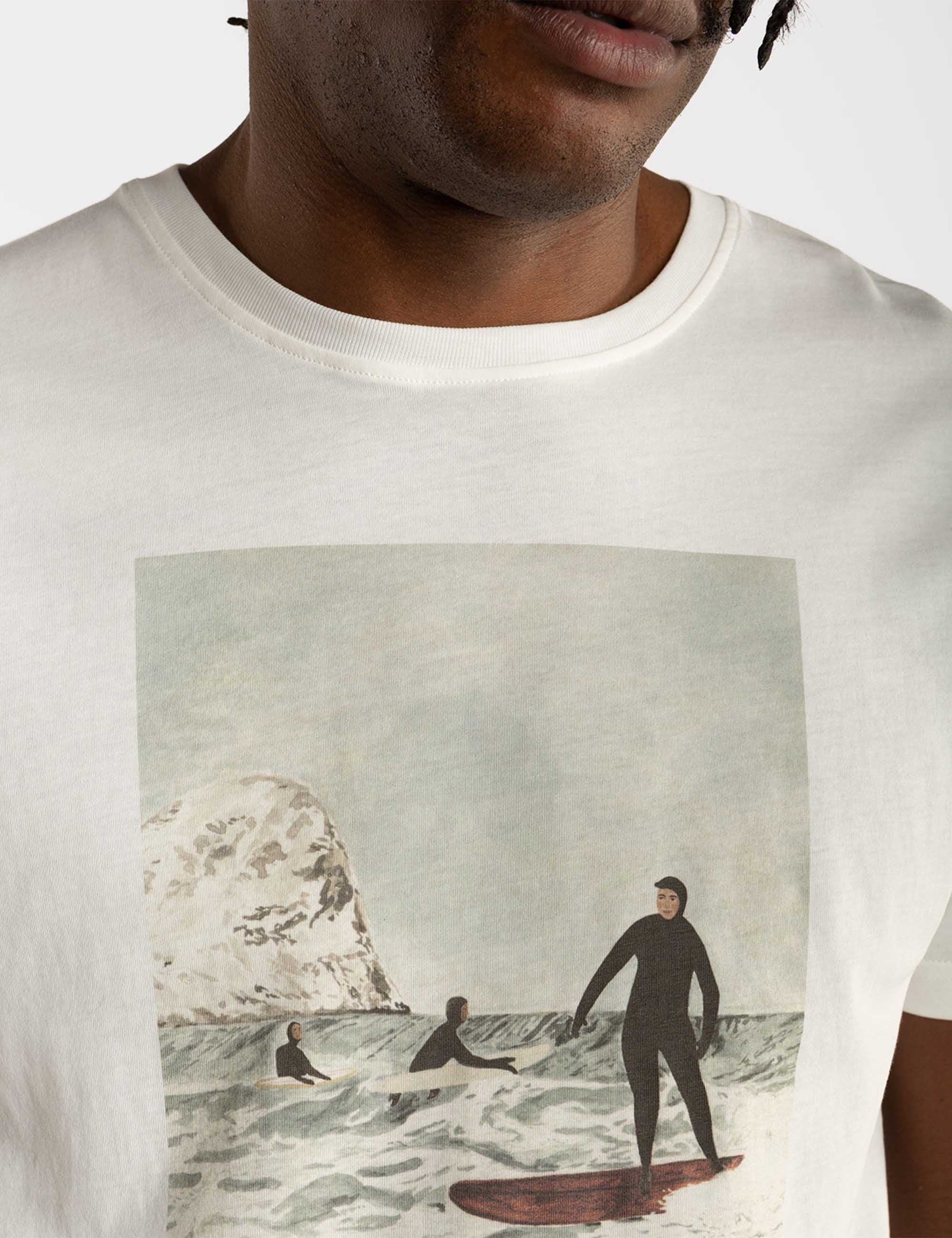 Lofo T-Shirt - Off White - Image 2