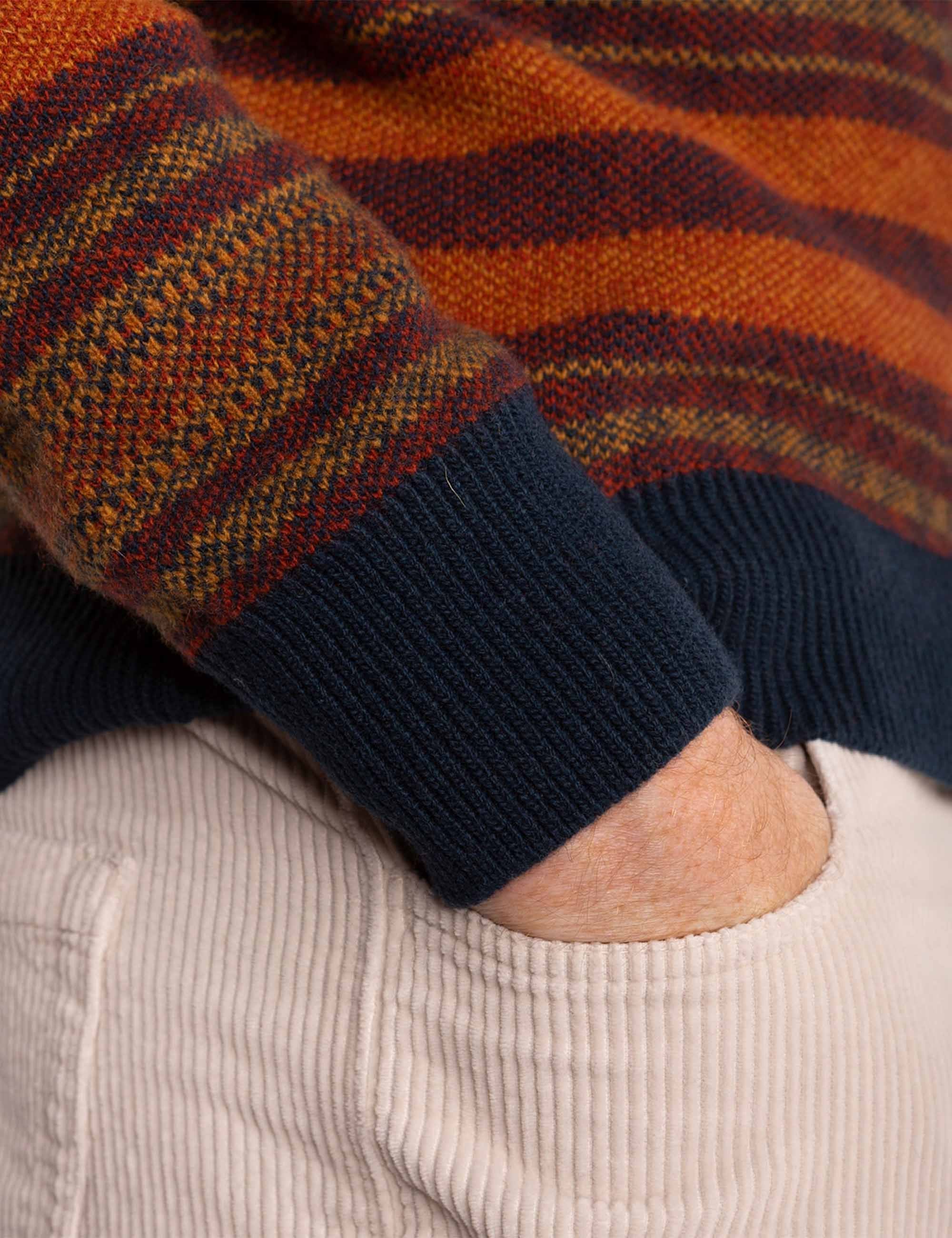 Shift Knit Sweater - Brick - Image 4