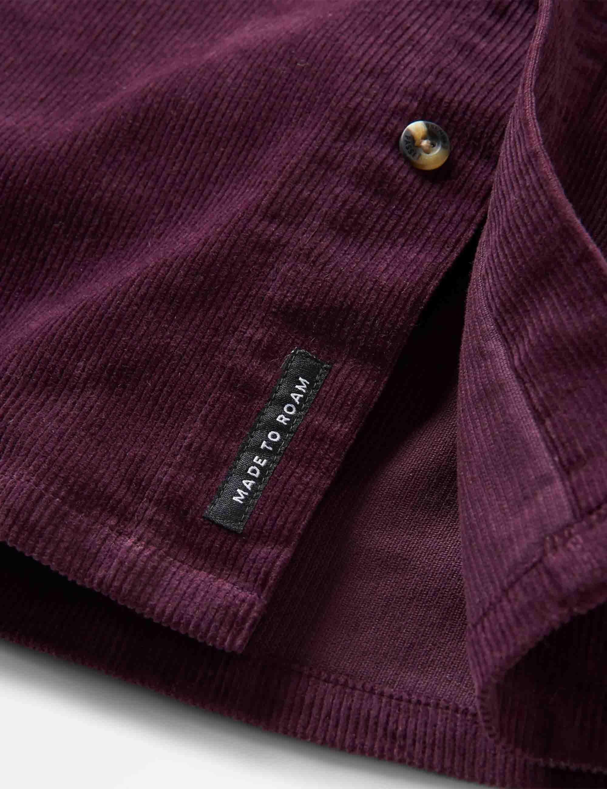 Backcountry Cord Shirt - Deep Plum - Image 3