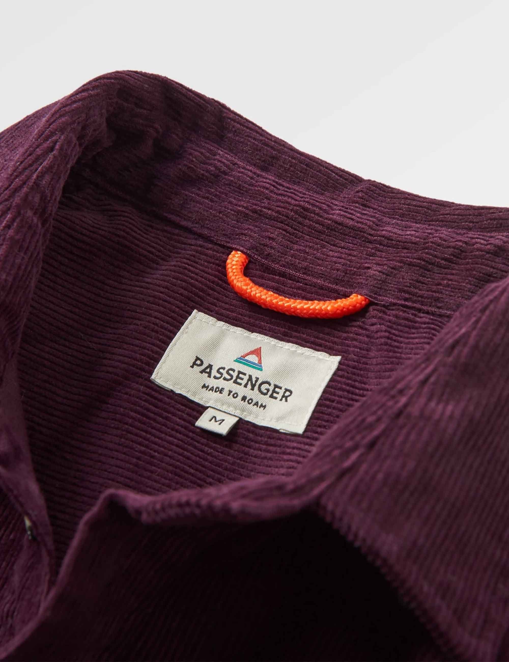 Backcountry Cord Shirt - Deep Plum - Image 5