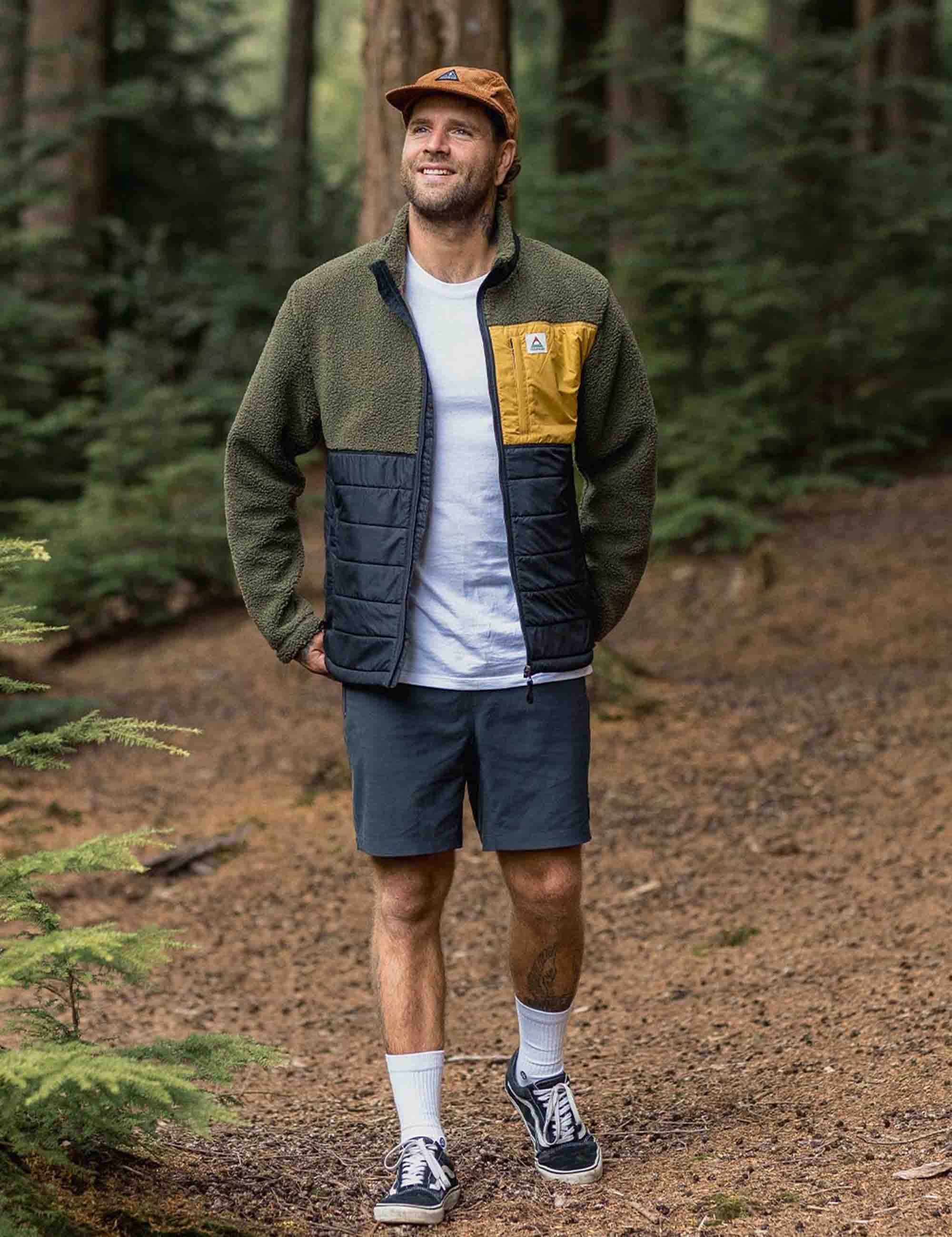 Born Explorer Lined Fleece Jacket - Khaki - Image 5