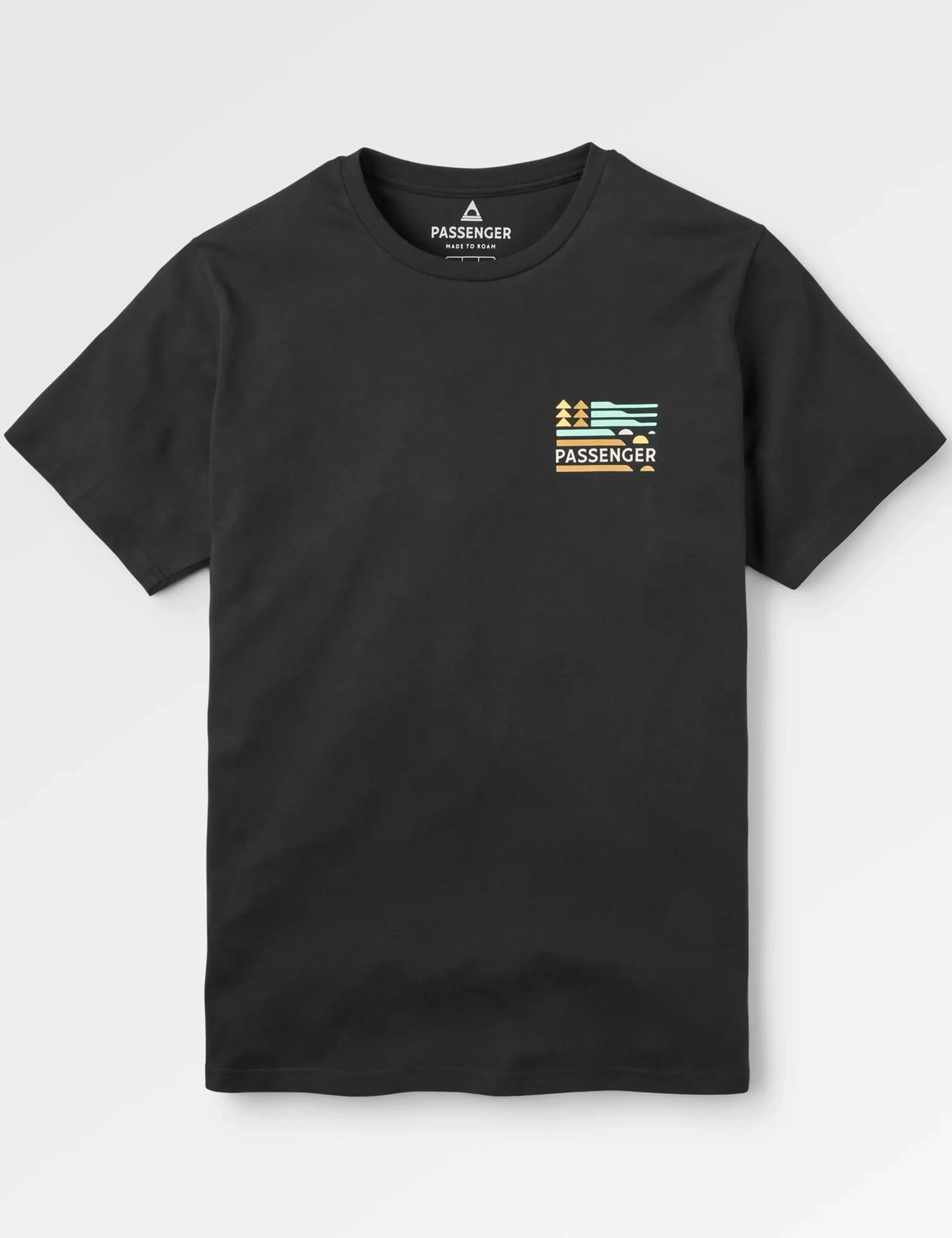 Cutout Organic Cotton T-Shirt - Black - Image 3