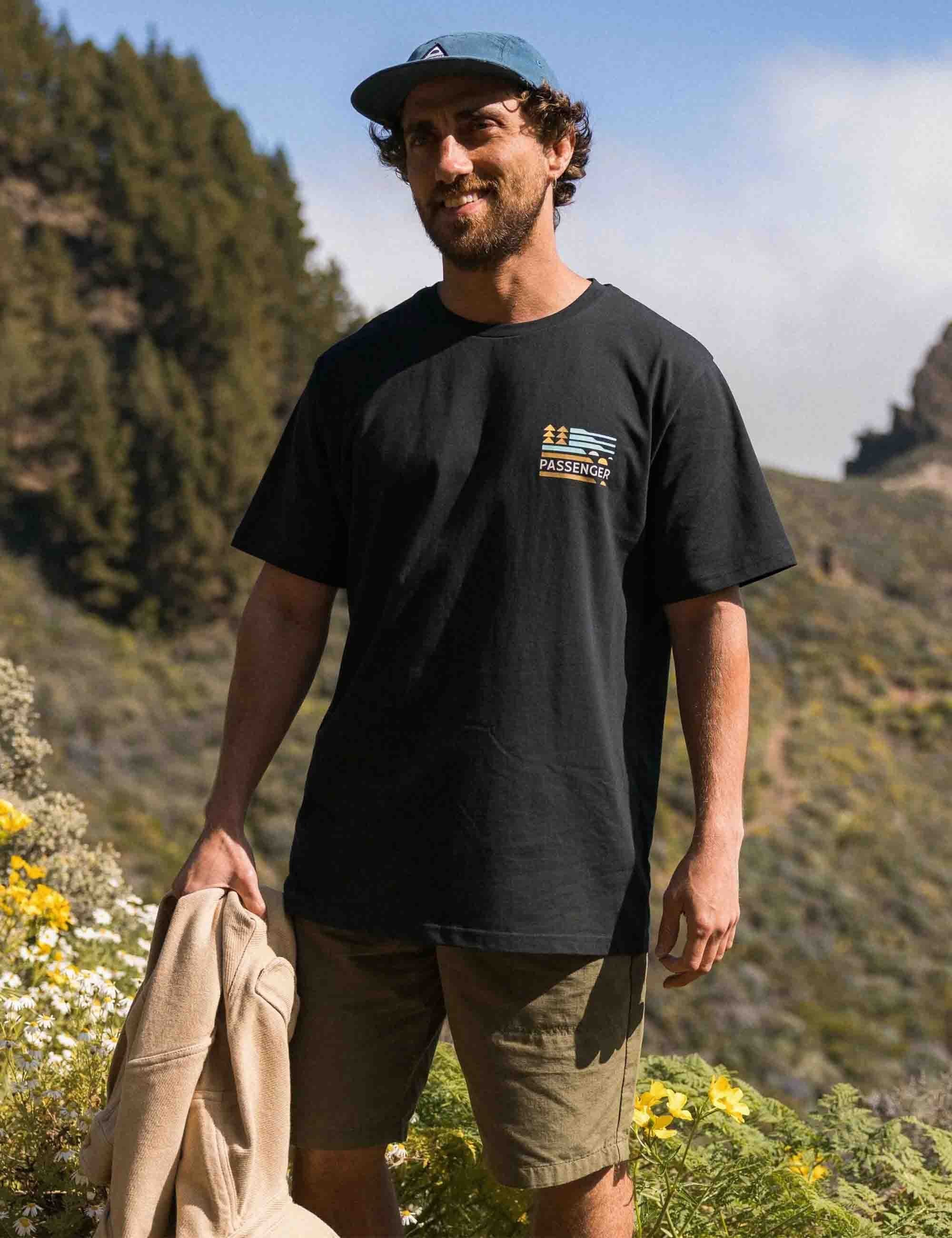 Cutout Organic Cotton T-Shirt - Black - Image 4