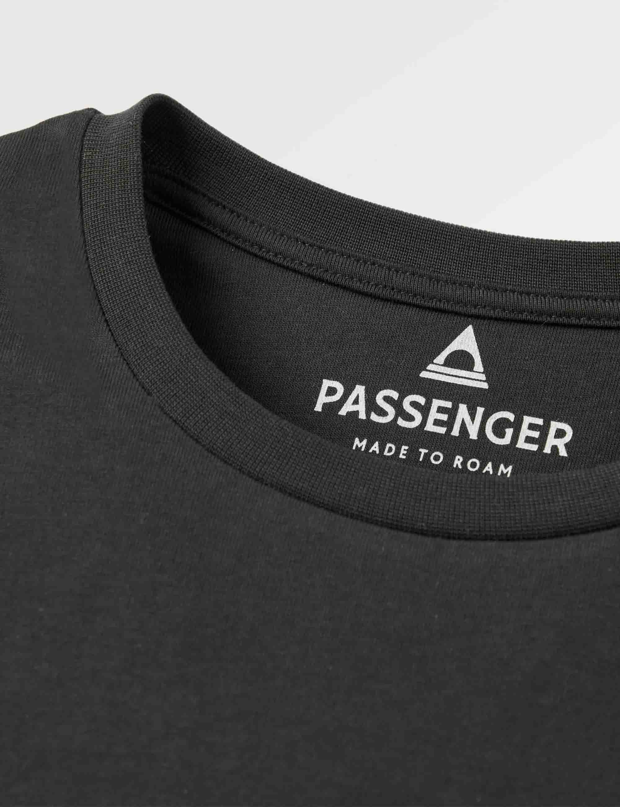 Cutout Organic Cotton T-Shirt - Black - Image 5