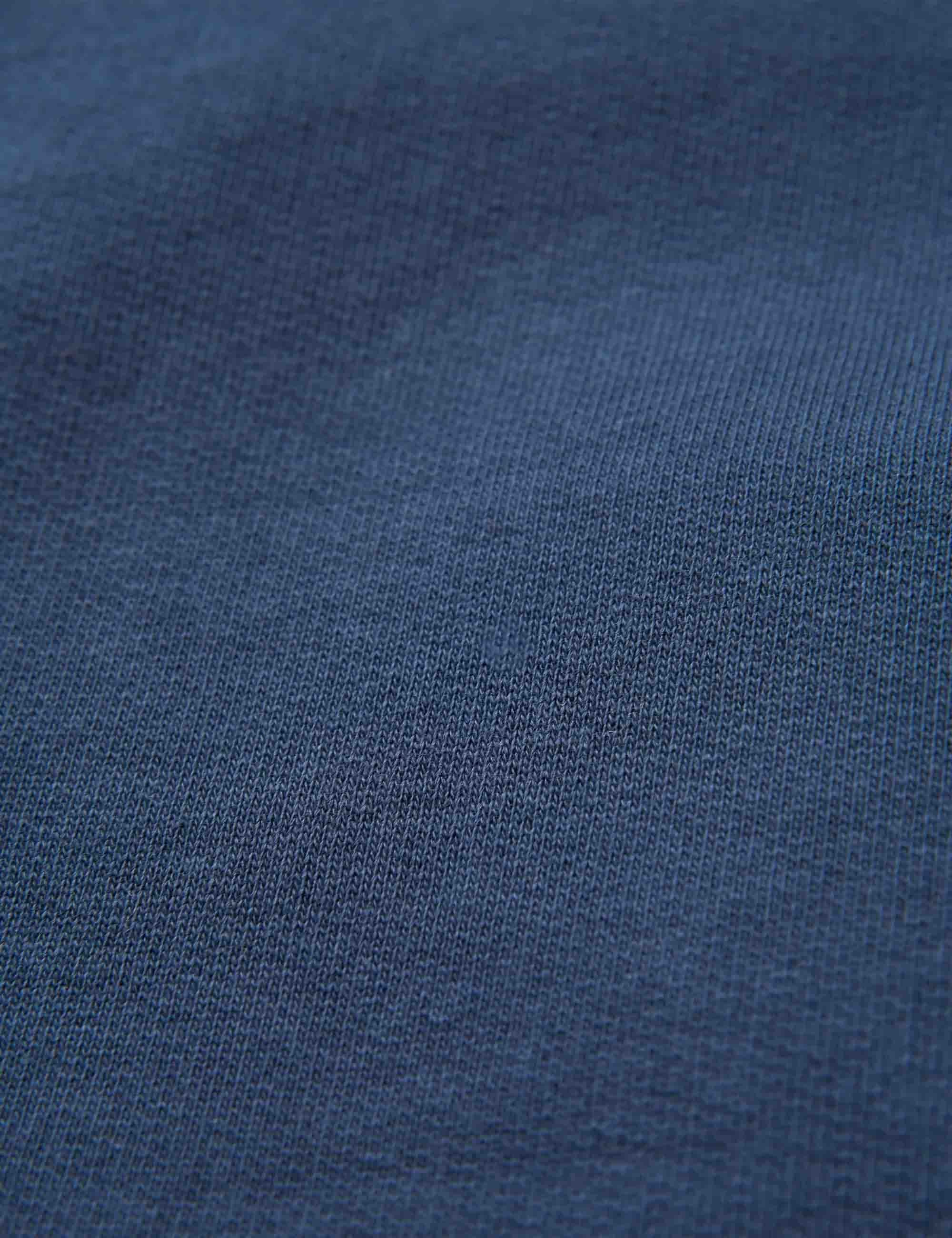 Escapism Recycled Cotton Crew Sweat - Rich Navy - Image 6